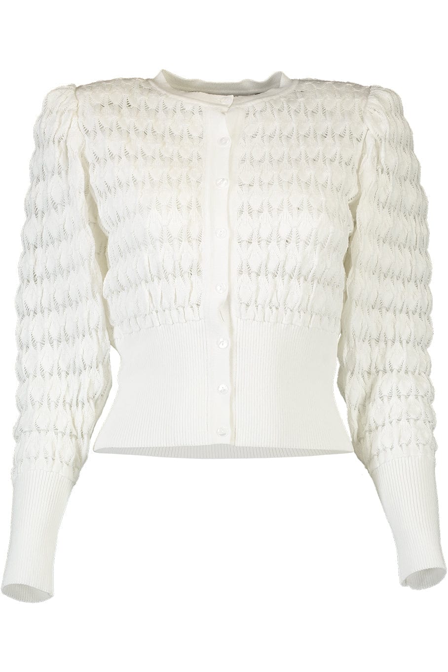 ANTONINO VALENTI-Letizia Cardigan - White-