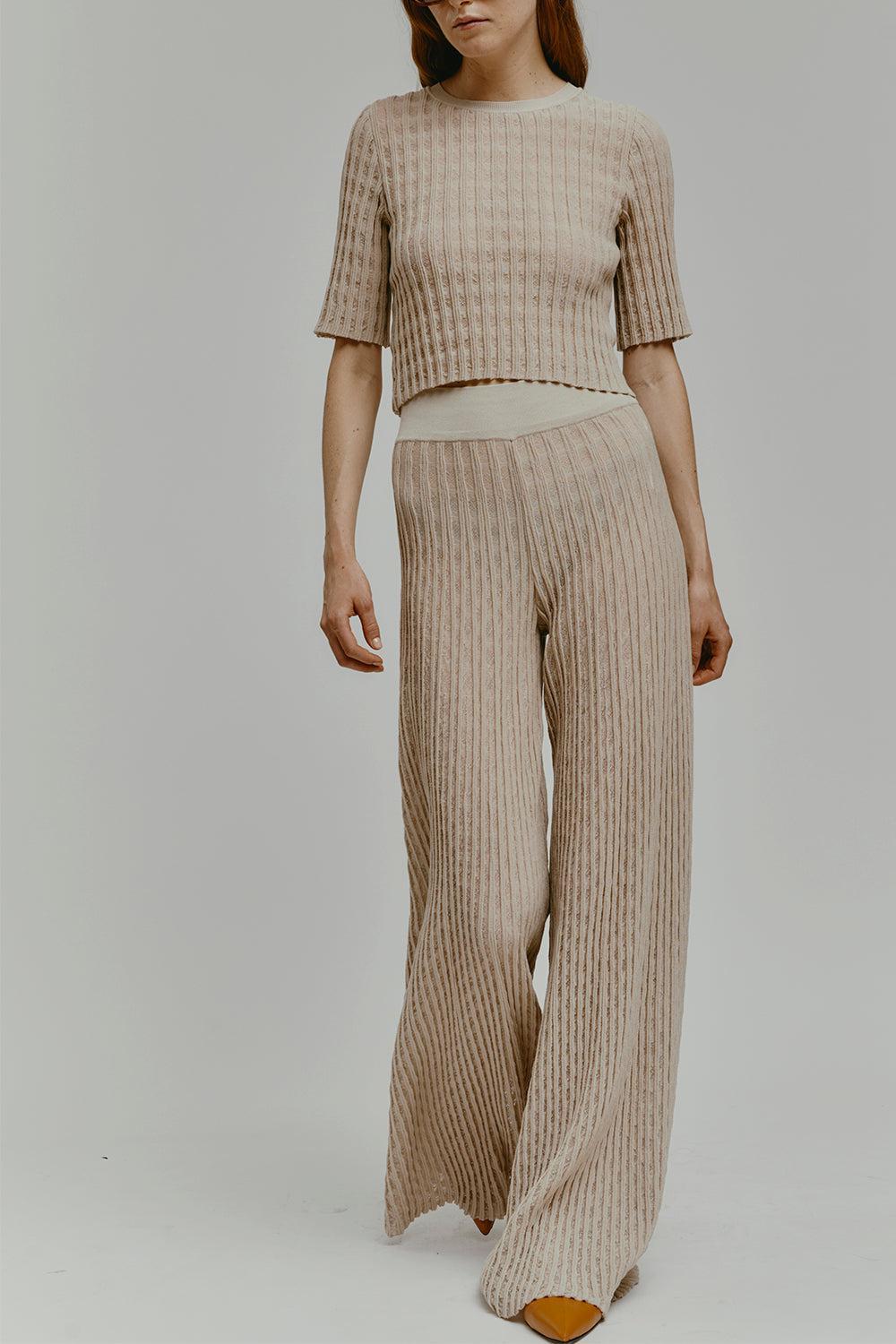 BRETONE TOP-SAND-38-CLOTHINGTOPKNITS-ANTONINO VALENTI