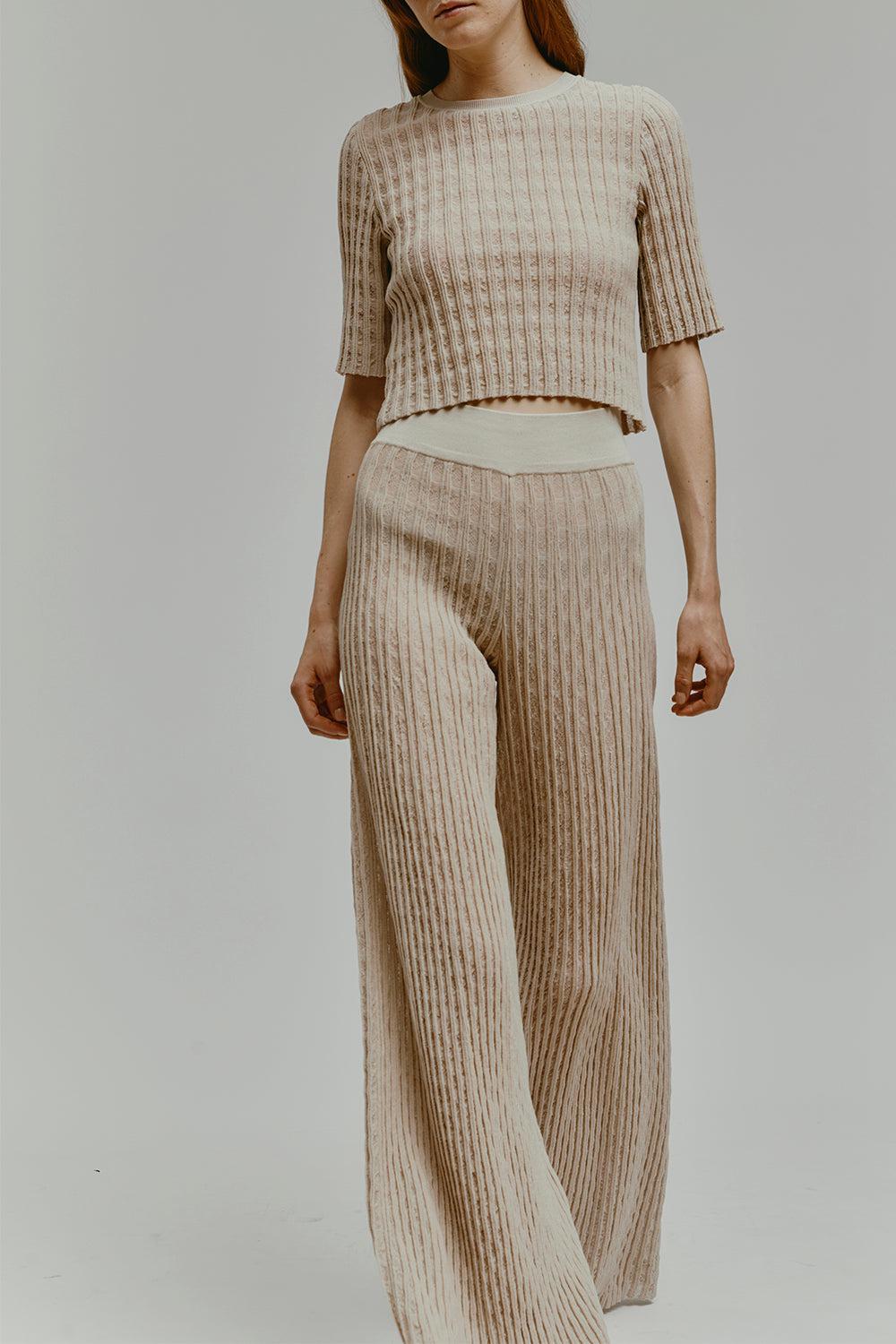 BRETONE TOP-SAND-38-CLOTHINGTOPKNITS-ANTONINO VALENTI