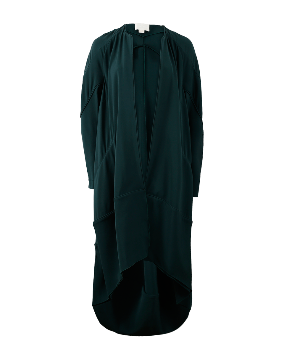 ANTONIO BERARDI-Egg Shaped Coat-PEAGREEN