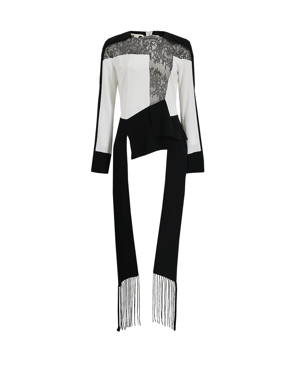 ANTONIO BERARDI-Lace Insert Top-