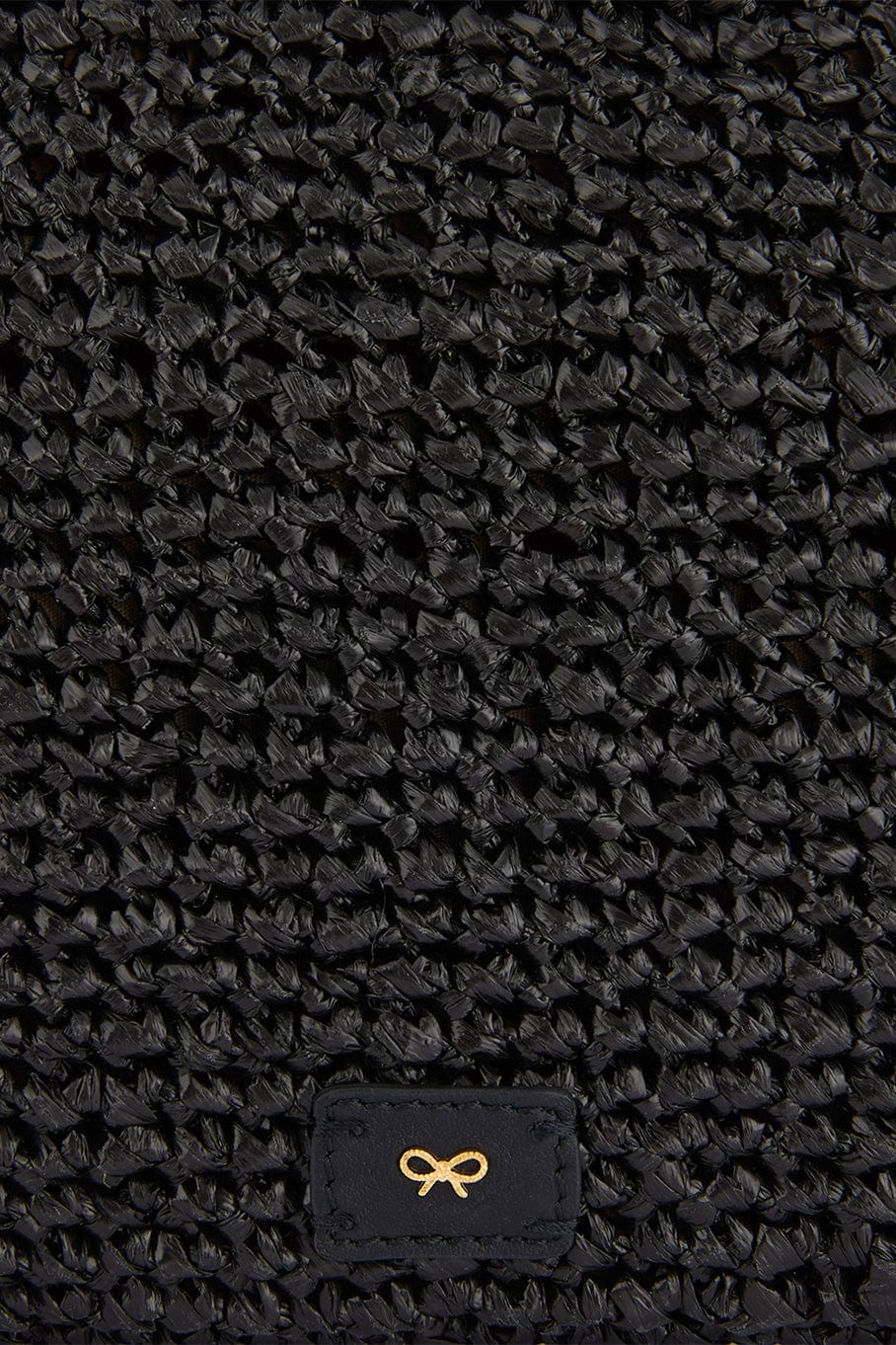 ANYA HINDMARCH-Bow Clutch - Black-BLACK