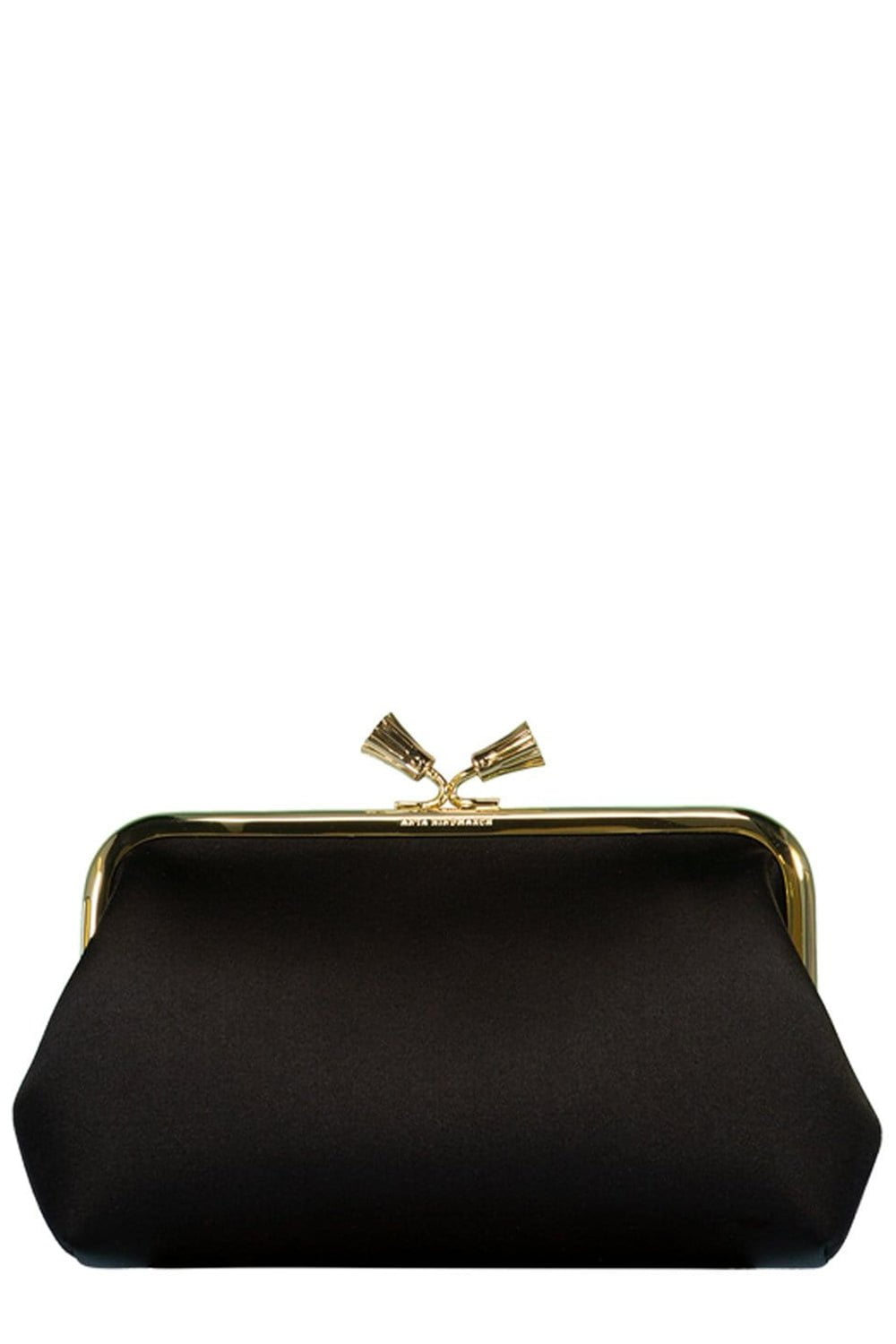 ANYA HINDMARCH-Maud Tassel Clutch - Black-BLACK