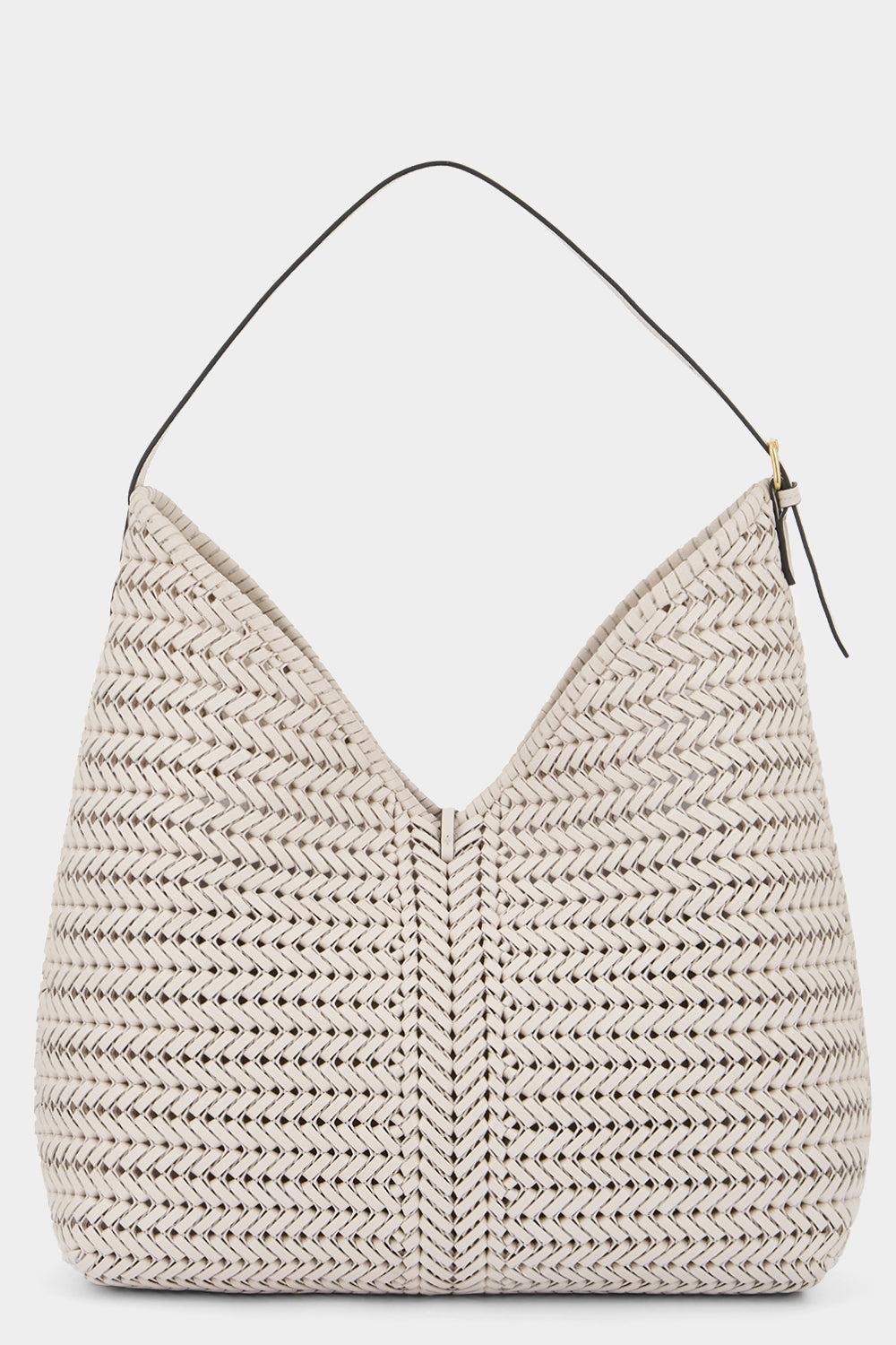 Neeson Tassel Hobo Bag-CHALK-O/S-HANDBAGSHOULDER-ANYA HINDMARCH
