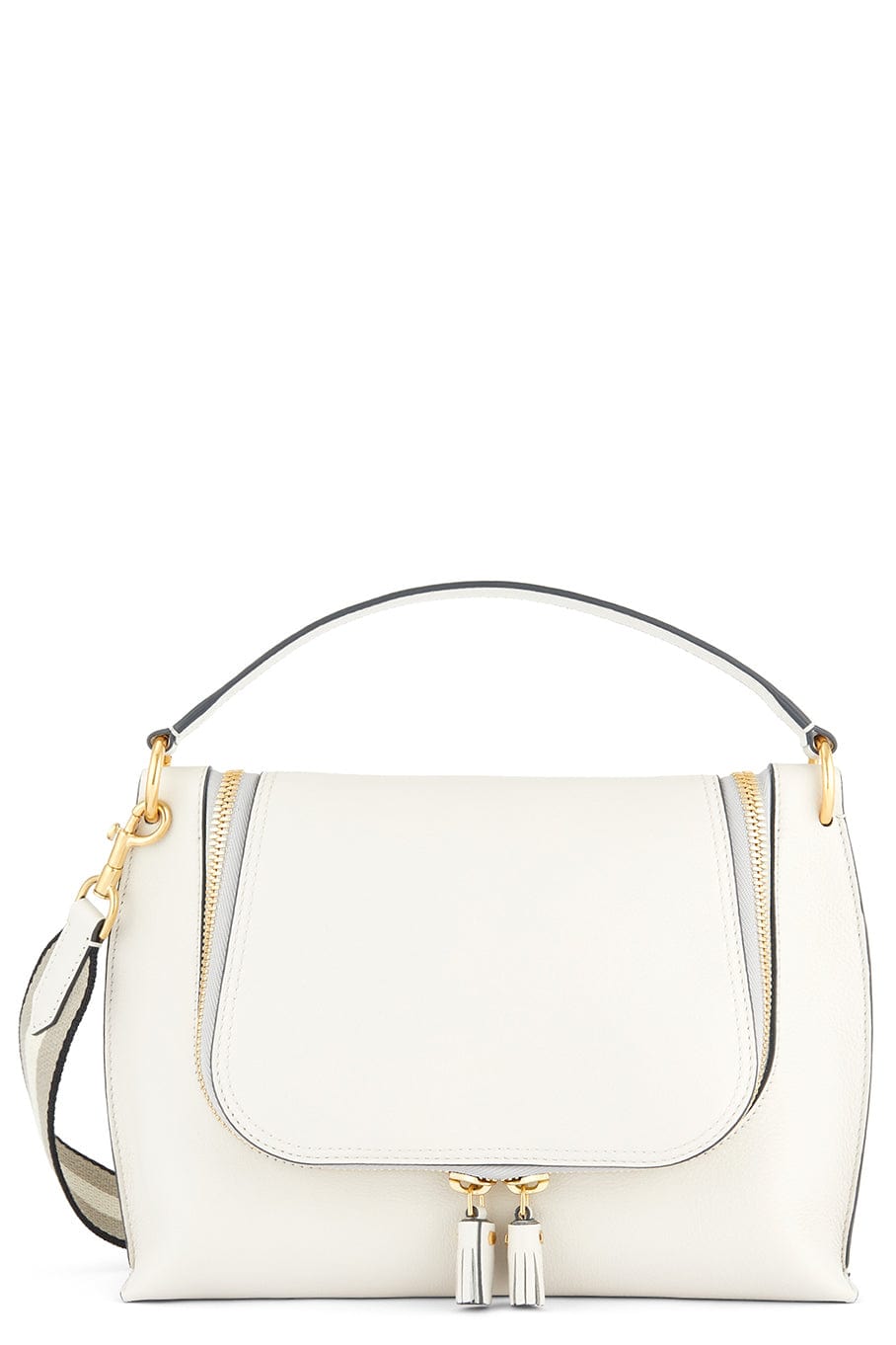 ANYA HINDMARCH-Vere Slouchy Crossbody-CHALK