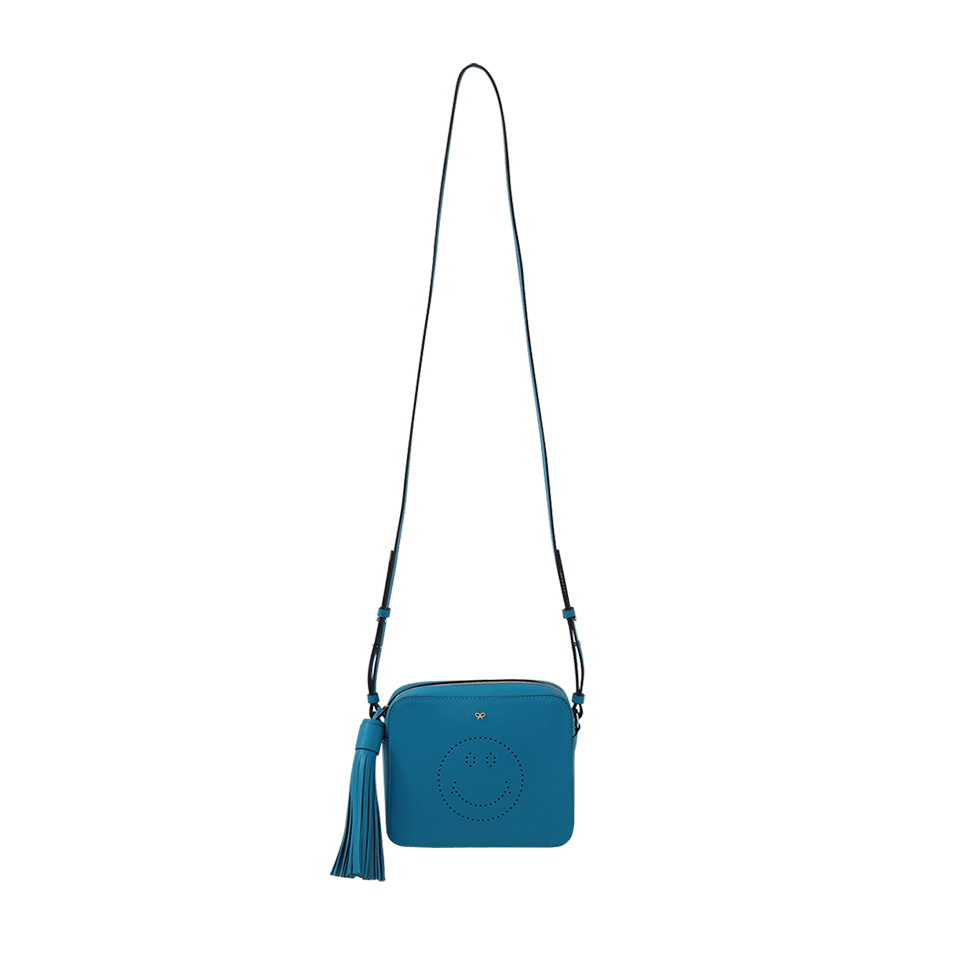 ANYA HINDMARCH-Smiley Crossbody-PETROL