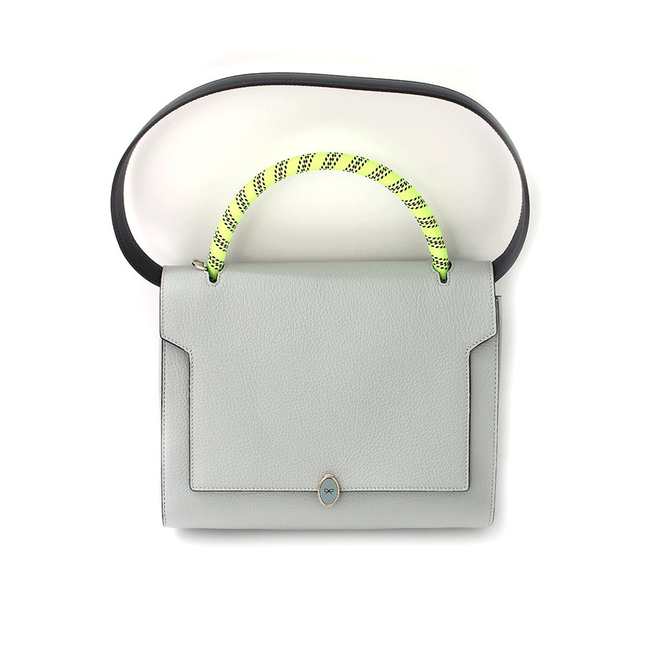 ANYA HINDMARCH-Bathurst Small Satchel-LGHT BLU