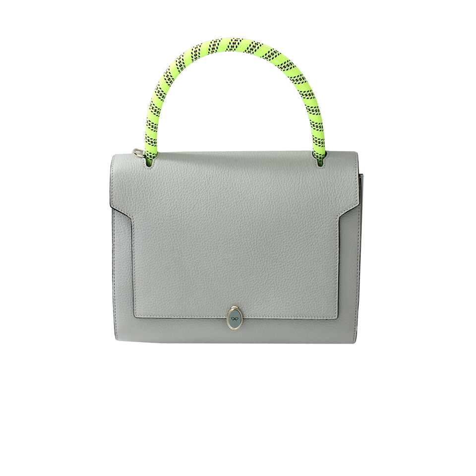 ANYA HINDMARCH-Bathurst Small Satchel-LGHT BLU