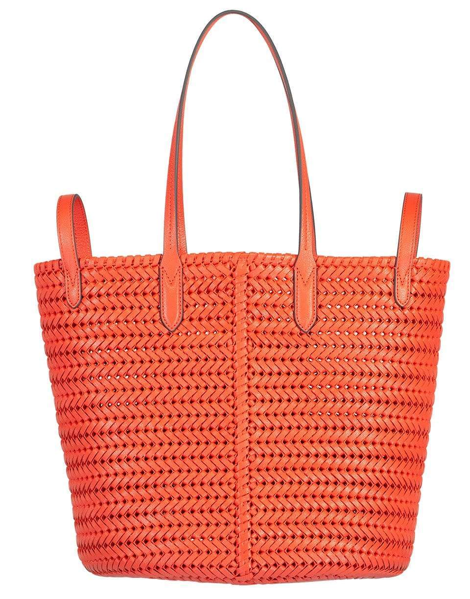 ANYA HINDMARCH-Small Grapefruit Neeson Two Way Tote-GRAPEFRU