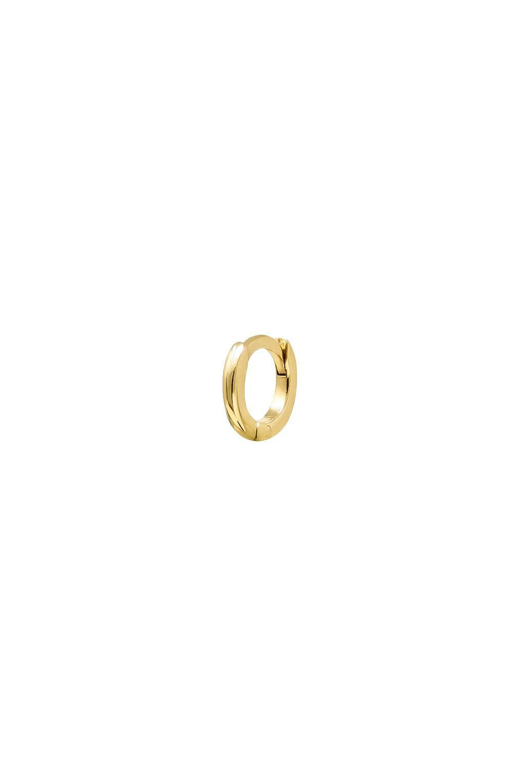 Classique Huggie Earring - 8mm-YELLOW GOLD-JEWELRYFINE JEWELEARRING-ANZIE