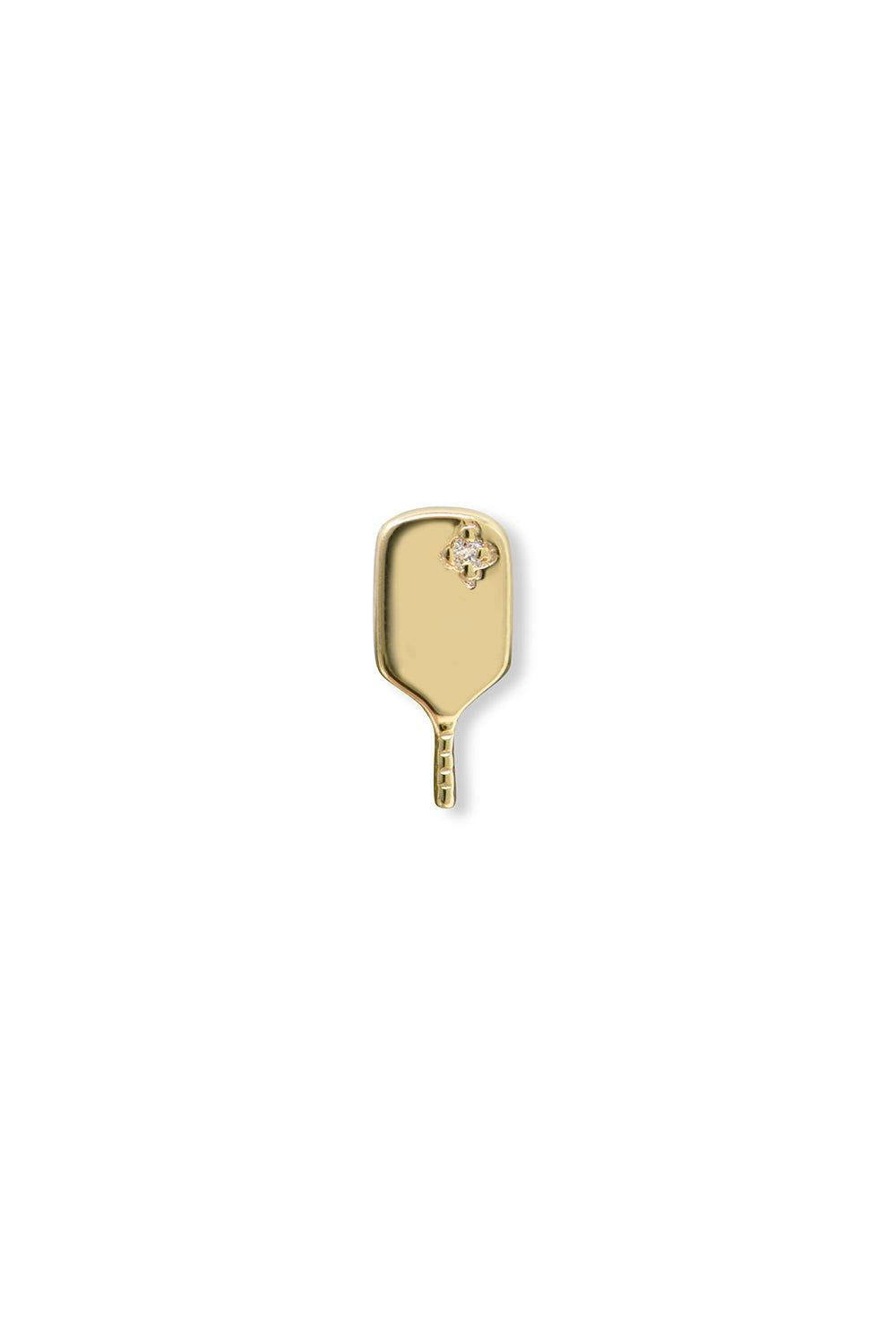 Pickleball Racket Stud Earring