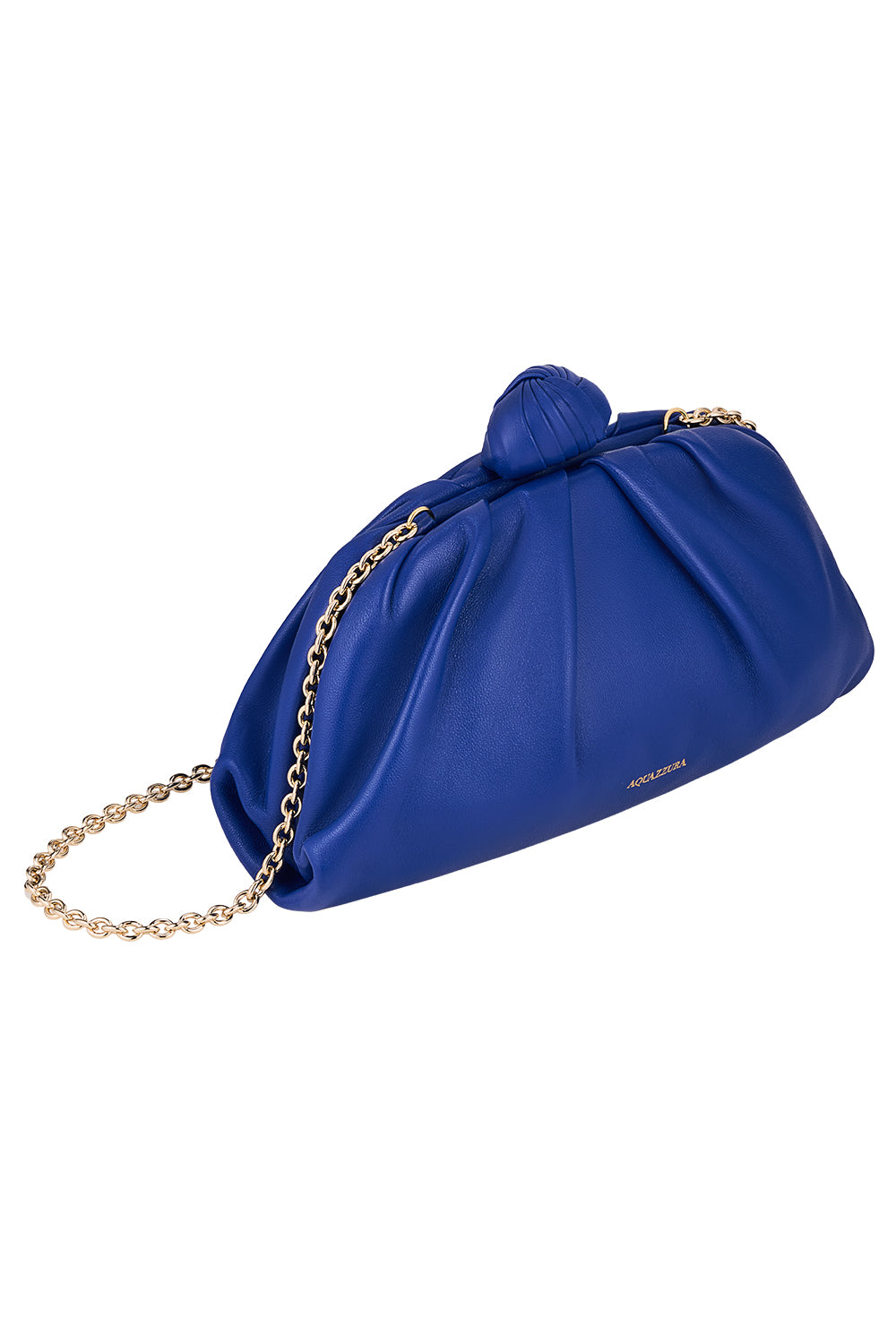 Cocoon Mini Pouch Bag - Powder Blue-BLUE-HANDBAGCLUTCHES-AQUAZZURA