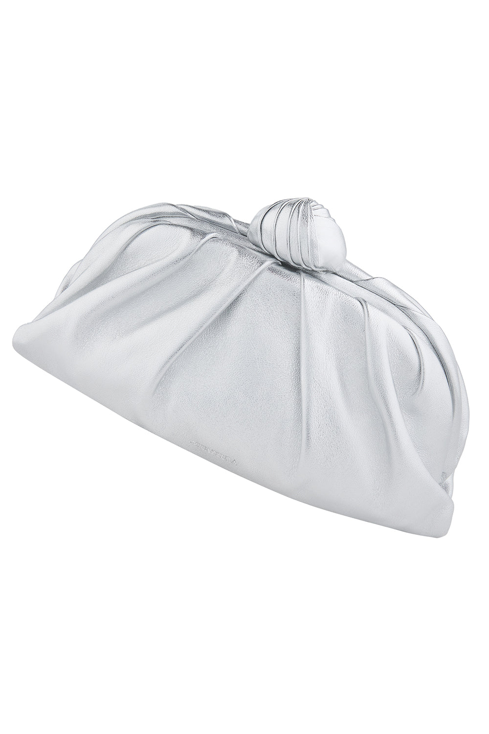  Cocoon Mini Pouch Bag - Silver Palladium-SILVER-HANDBAGCLUTCHES-AQUAZZURA 