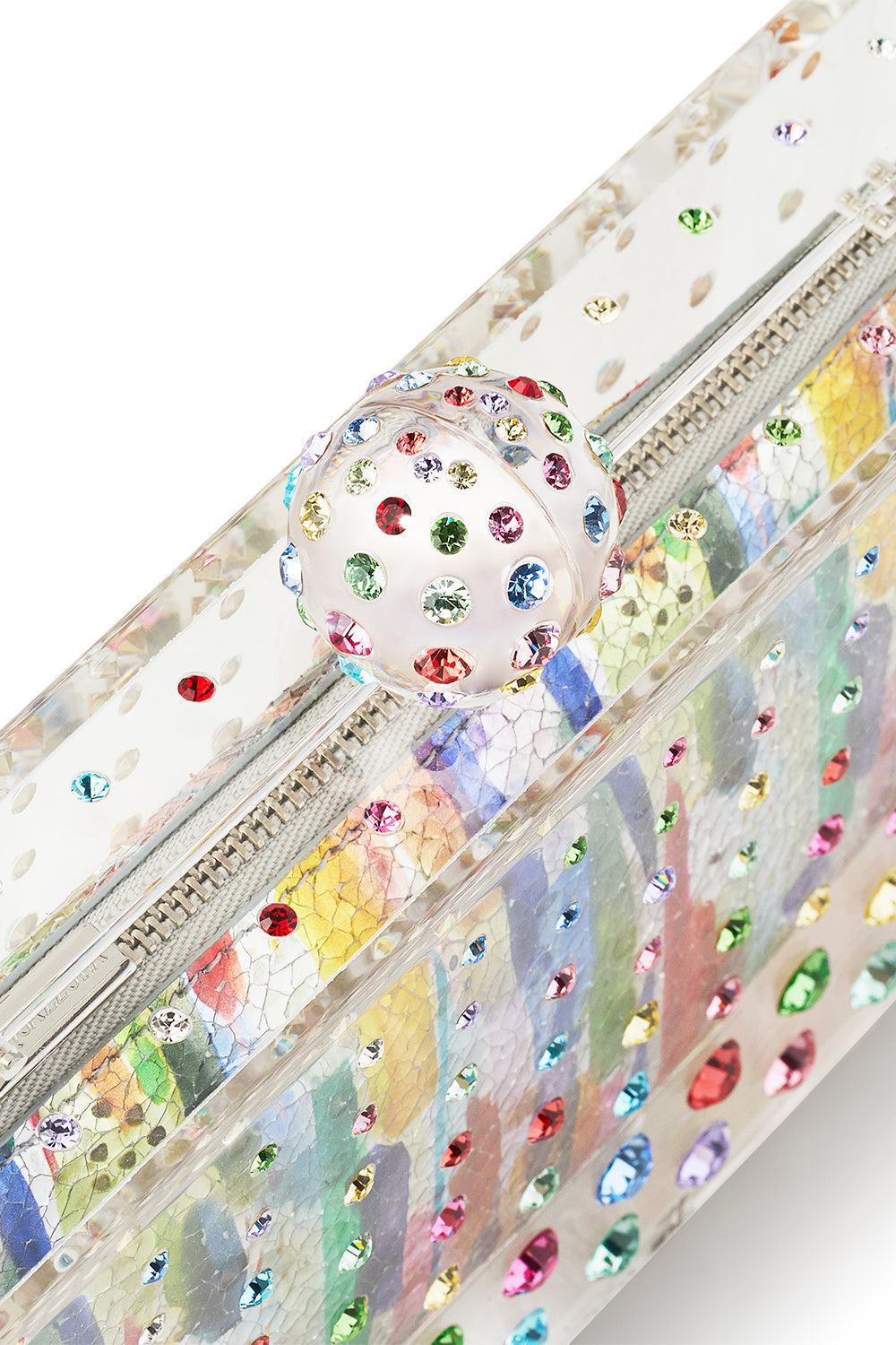 Tequila Clutch - Rainbow-TRNRNBWP-O/S-HANDBAGCLUTCHES-AQUAZZURA