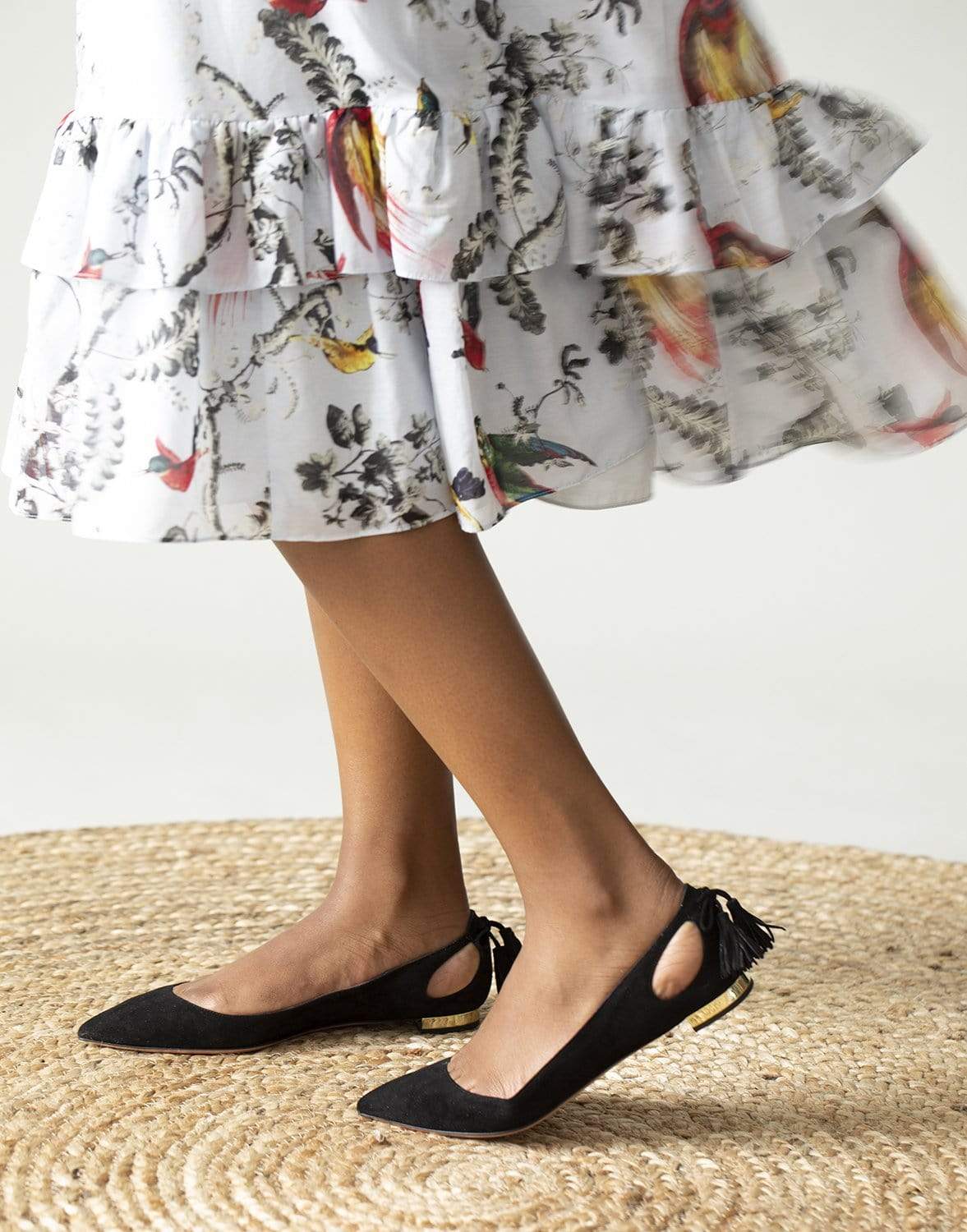 AQUAZZURA-Forever Marilyn Flat-