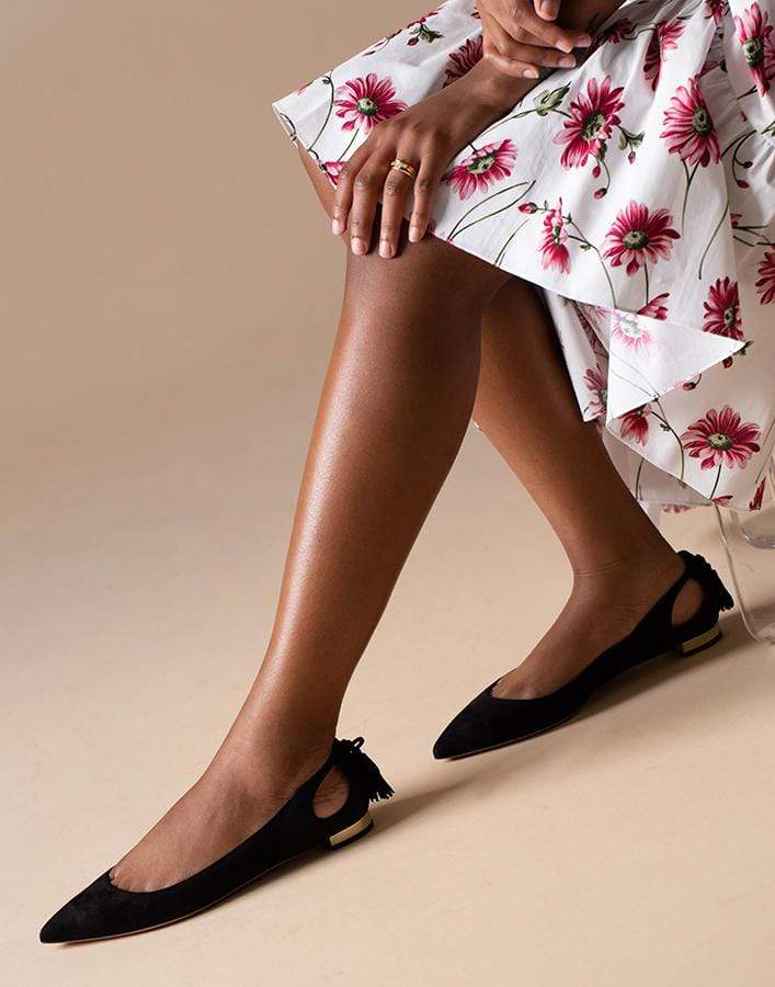 AQUAZZURA-Forever Marilyn Flat-