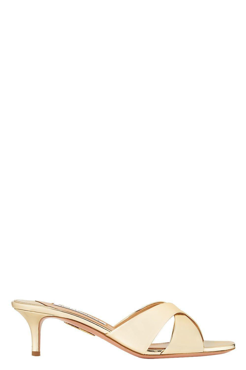 Divine Mule 50 - Soft Gold-SFT GOLD-36.5-SHOEMULE-AQUAZZURA