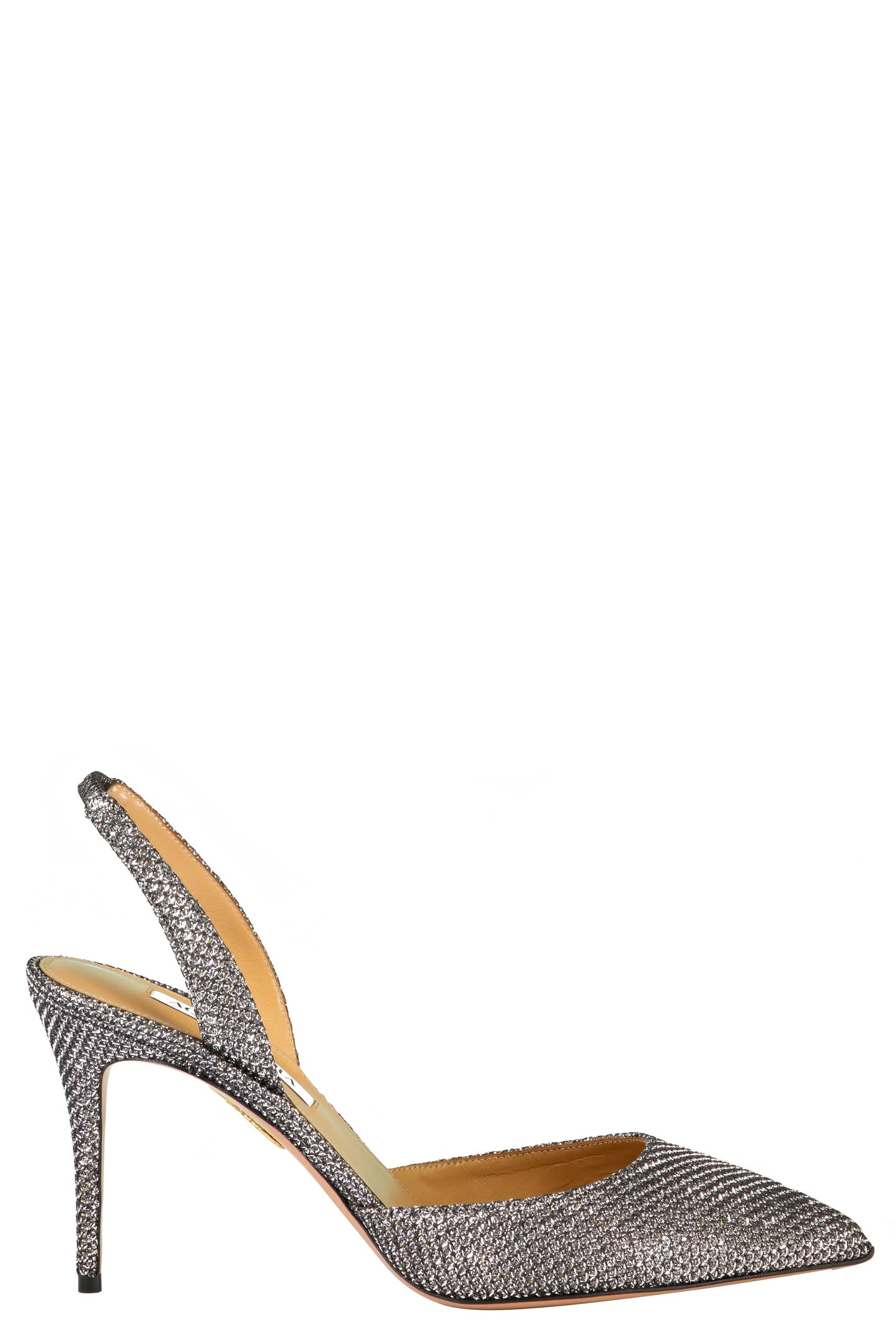 AQUAZZURA-So Nude Slingback Pump - Anthracite-