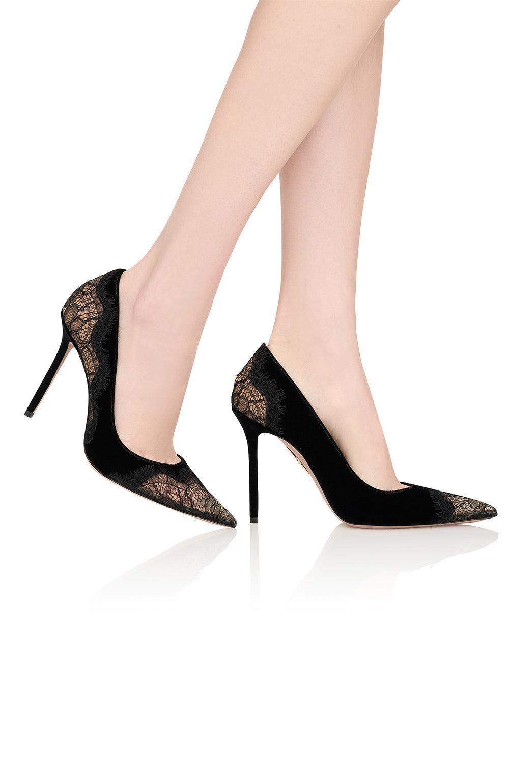 Velvet Meadow Pump 105-BLACK-37-SHOEPUMP-AQUAZZURA