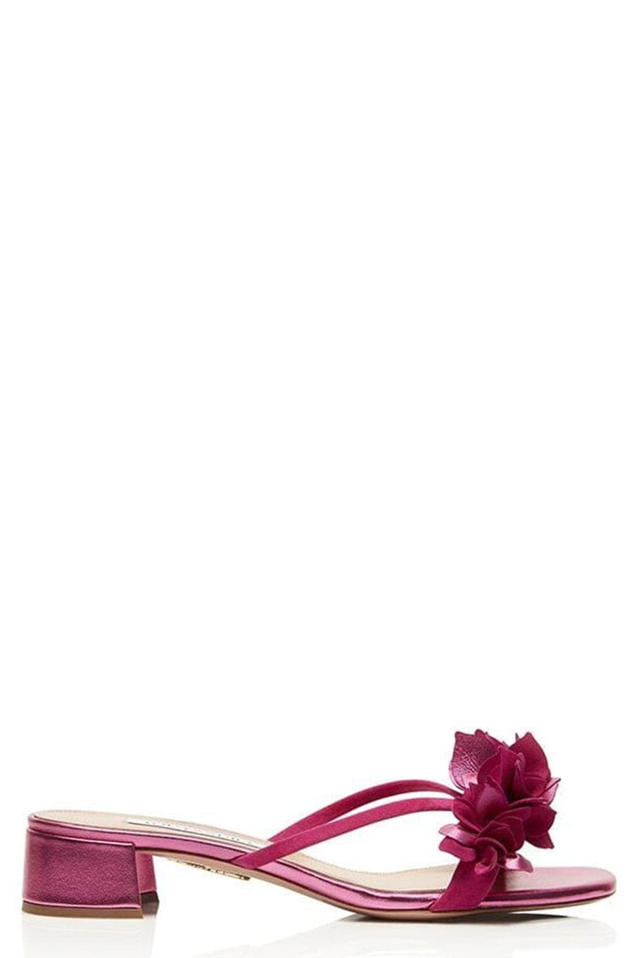 AQUAZZURA-Bougainvillea Slide Sandals-