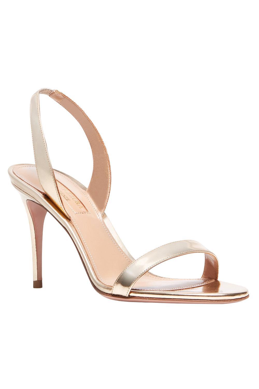 So Nude Sandal 85 - Soft Gold-GOLD-36-SHOESANDAL-AQUAZZURA