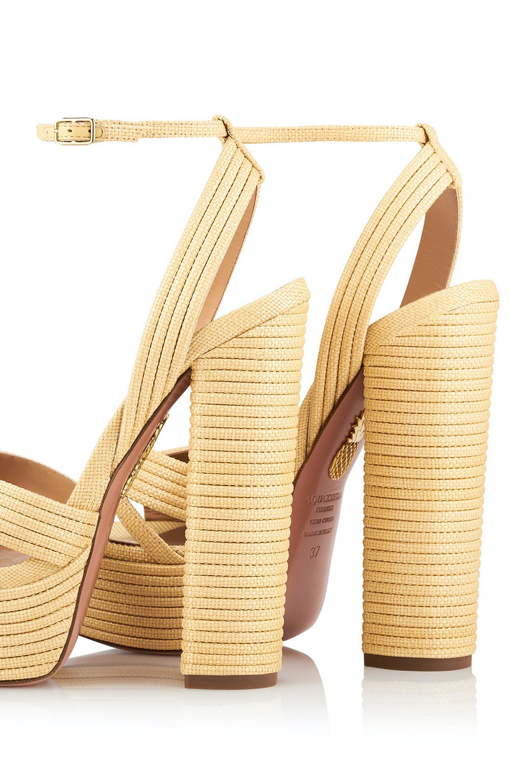 AQUAZZURA-Sundance Plateau Platform Sandals-