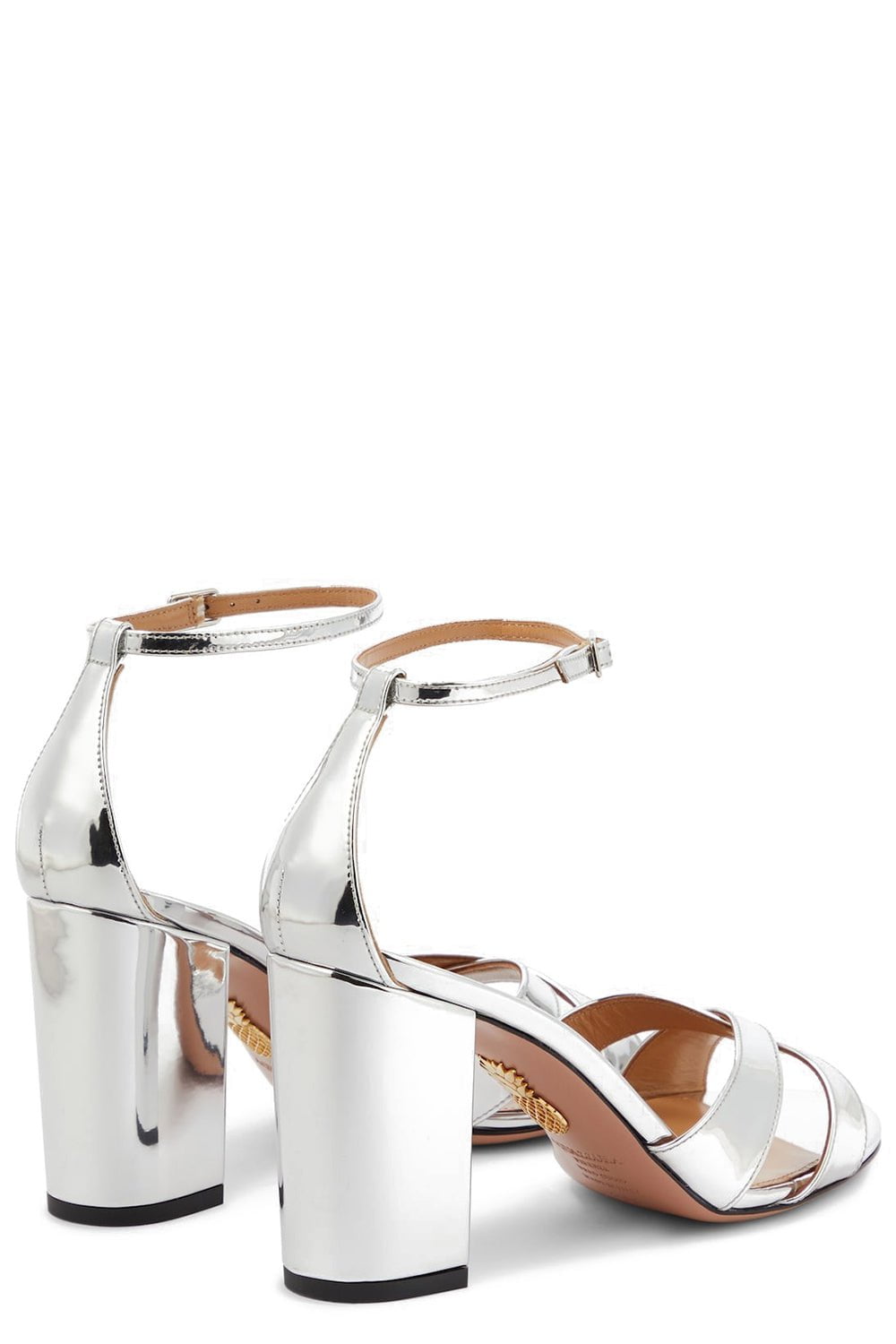 AQUAZZURA-Divine Sandal - Silver-