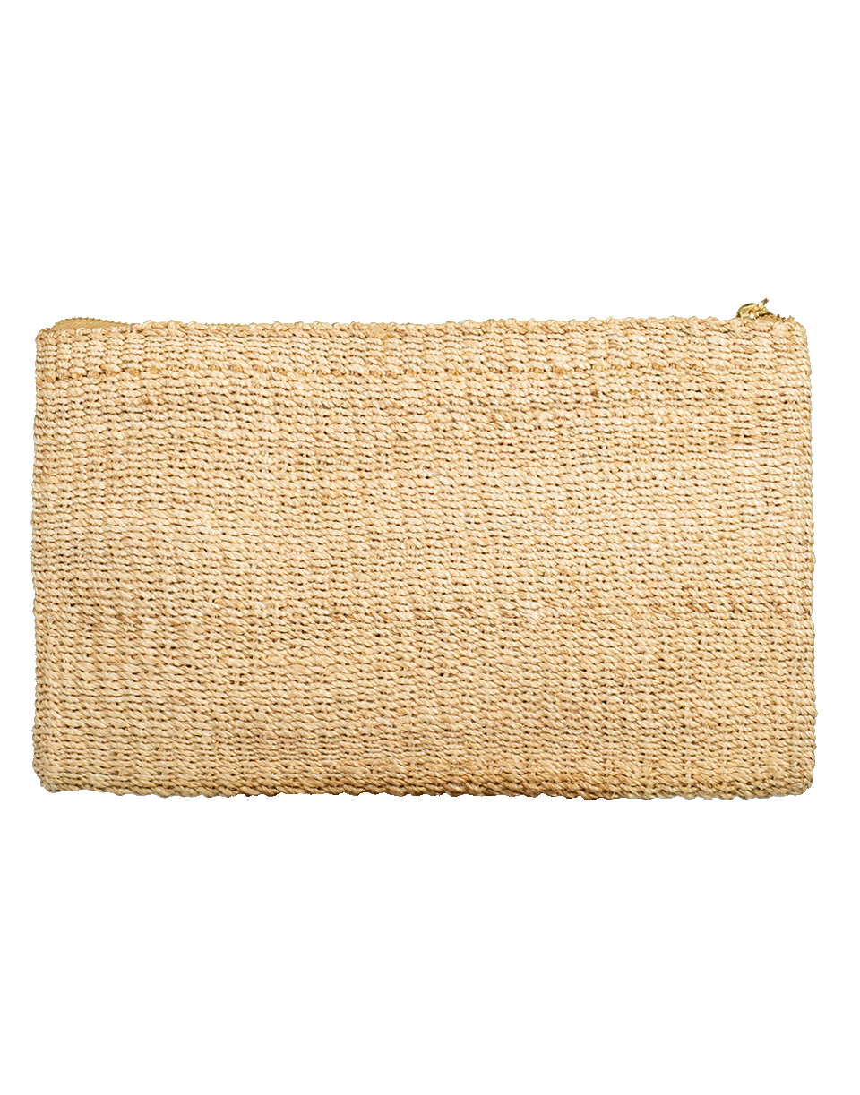 ARANAZ-Erina Grama Clutch-NATURAL