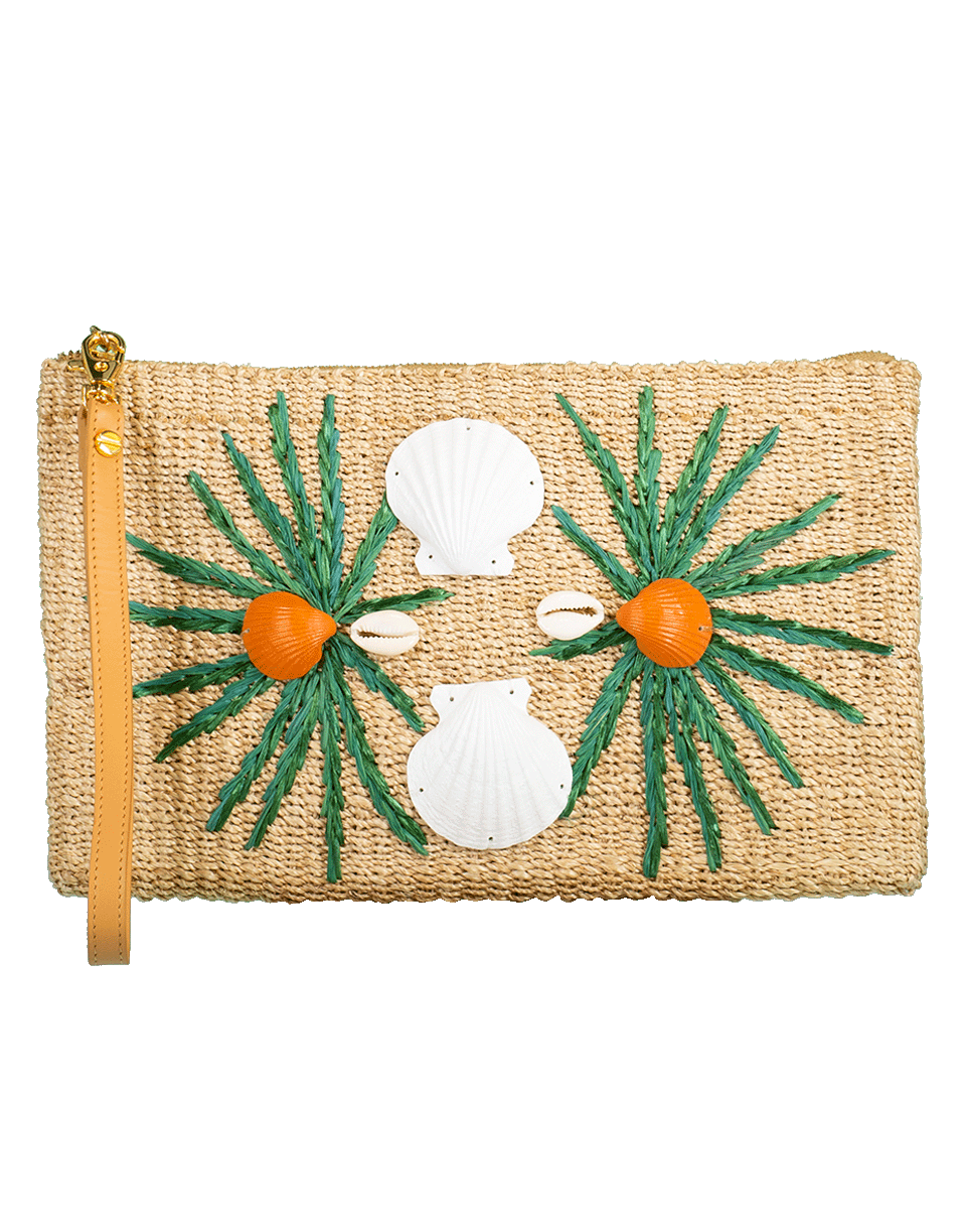 ARANAZ-Erina Grama Clutch-NATURAL