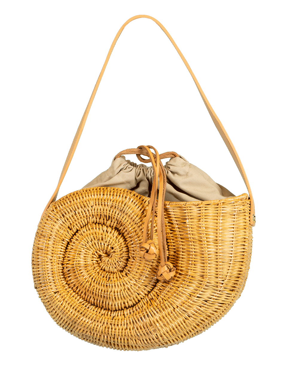 ARANAZ-Nautilus Wicker Handbag-NATURAL