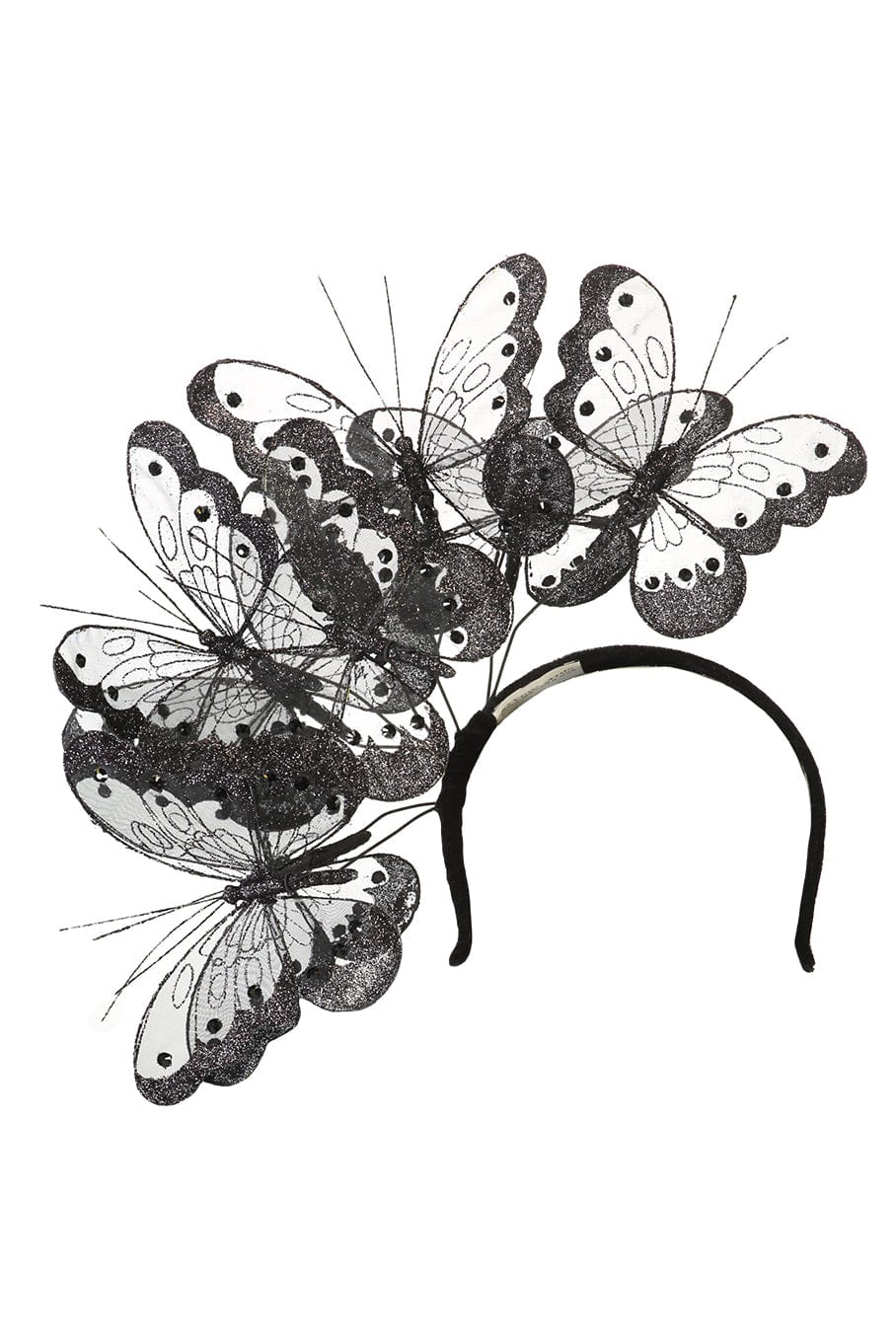 ARTURO RIOS-Butterfly Headband-BLACK