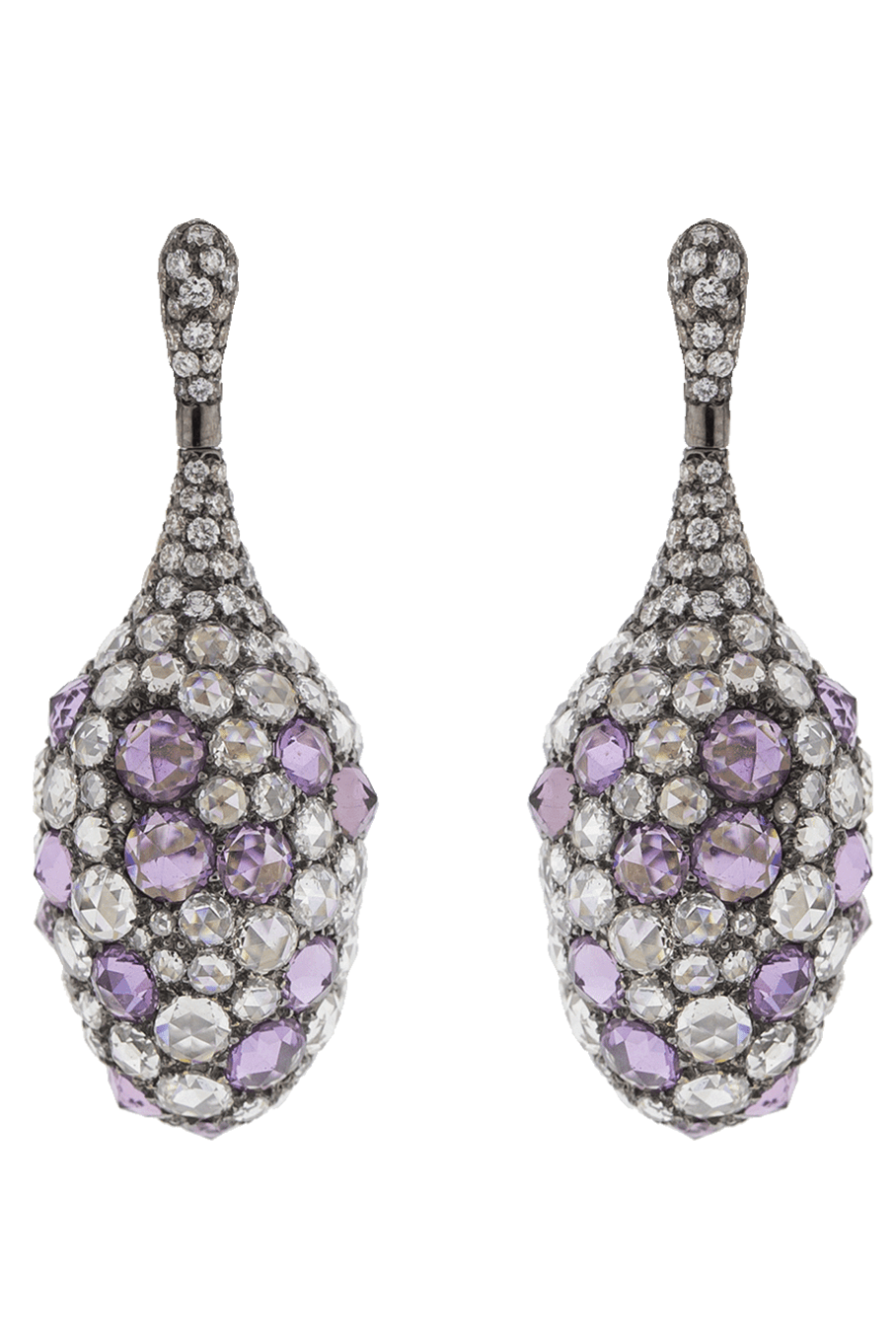 ARUNASHI-Santiago Villanuea Earrings-BLACK GOLD