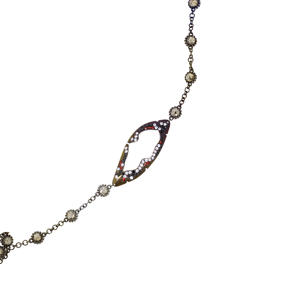 ARUNASHI-Cognac Diamond Titanium Chain-TITANIUM