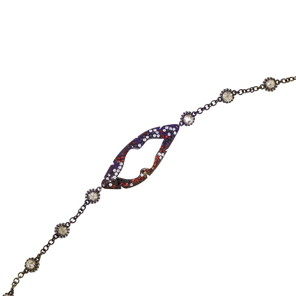 ARUNASHI-Cognac Diamond Titanium Chain-TITANIUM