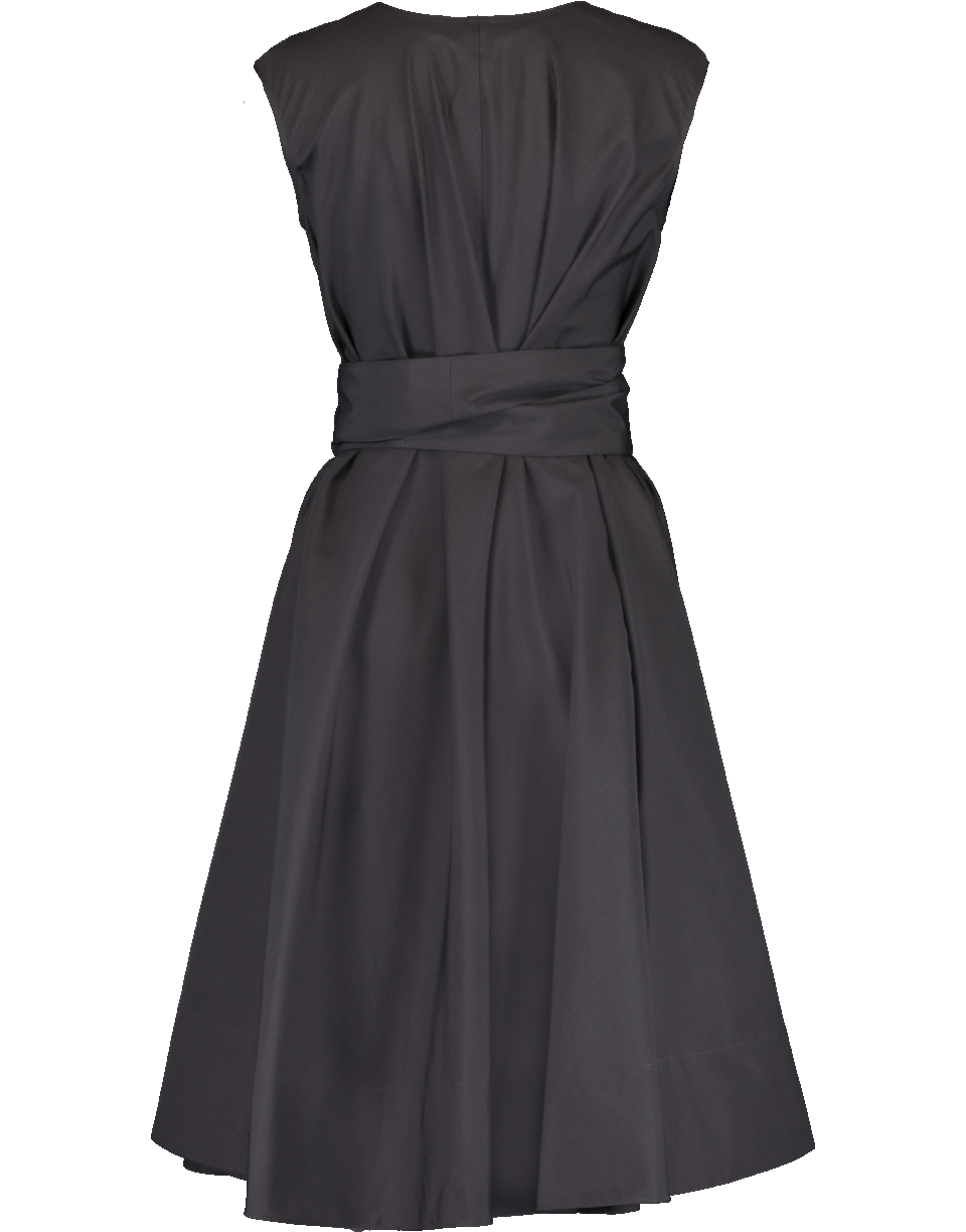 ASPESI-Belted Cotton Dress-