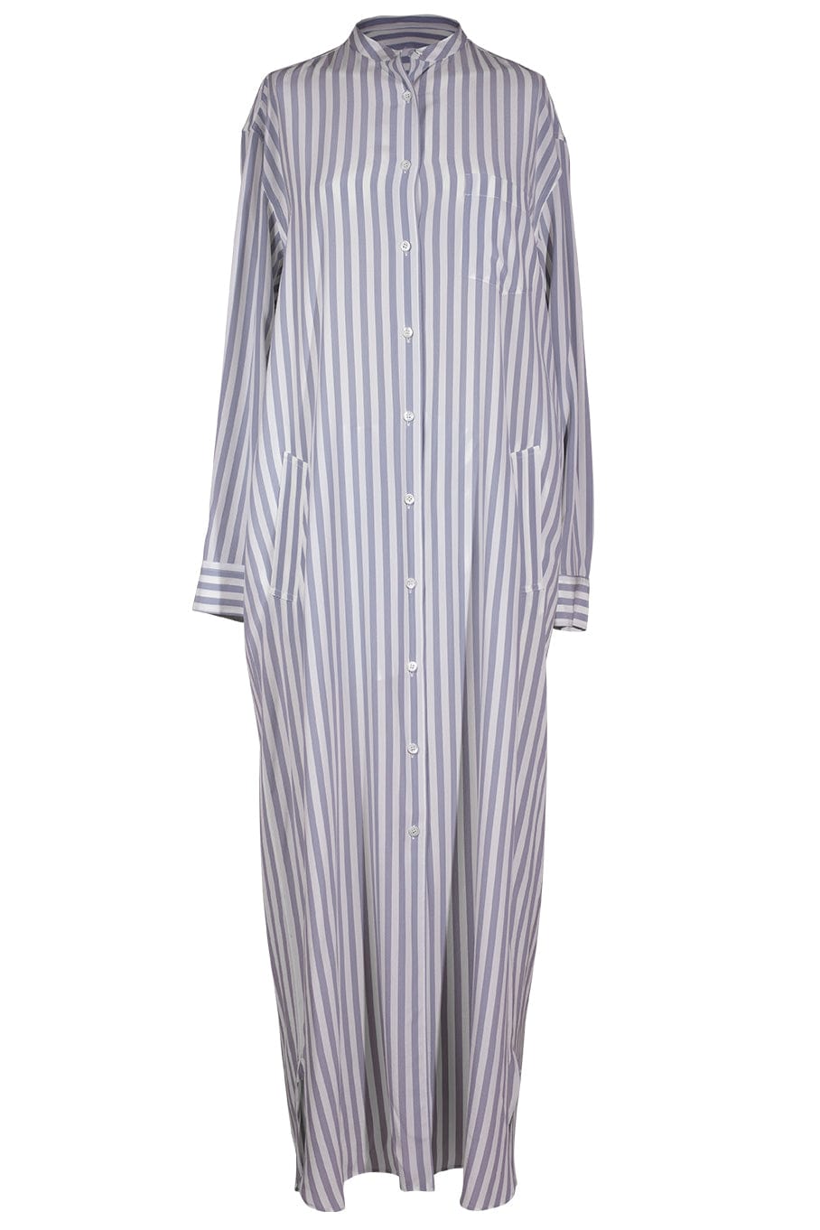 ASPESI-Long Sleeve Silk Dress-
