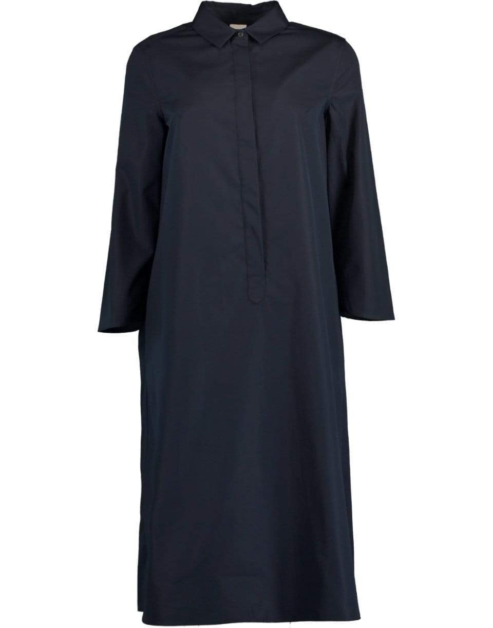 ASPESI-Henley Button Up Shirtdress-
