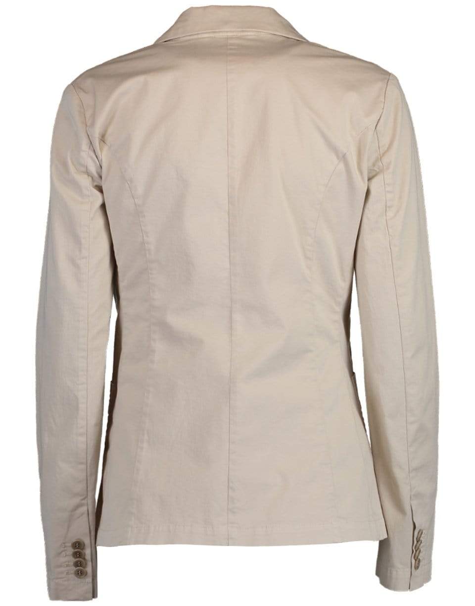 ASPESI-Notched Collar Blazer-