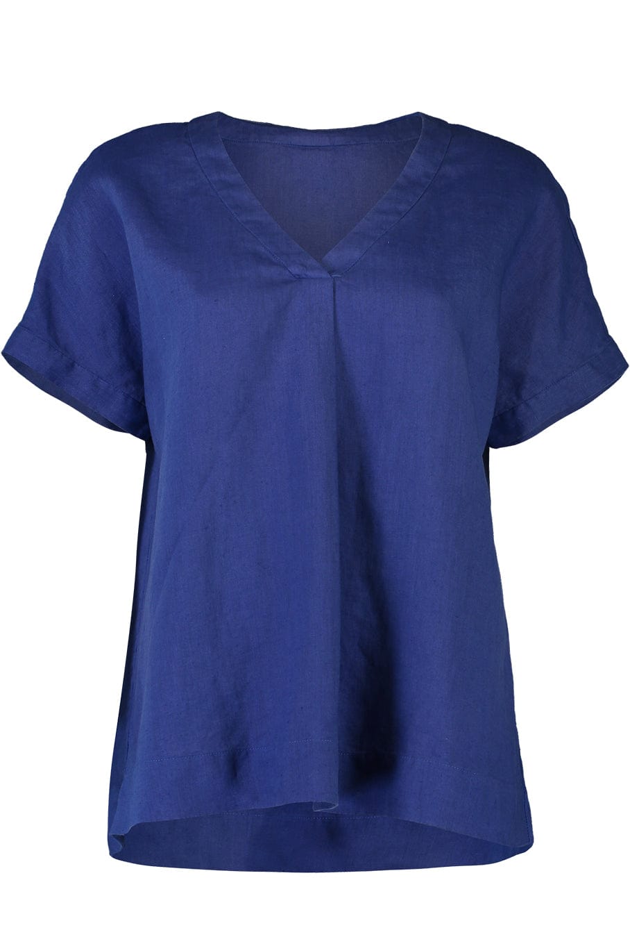ASPESI-V Neck Linen Blouse-