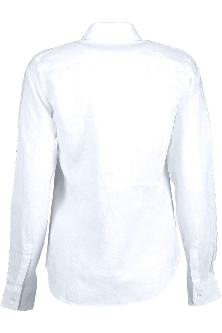 ASPESI-Long Sleeve Linen Blouse-