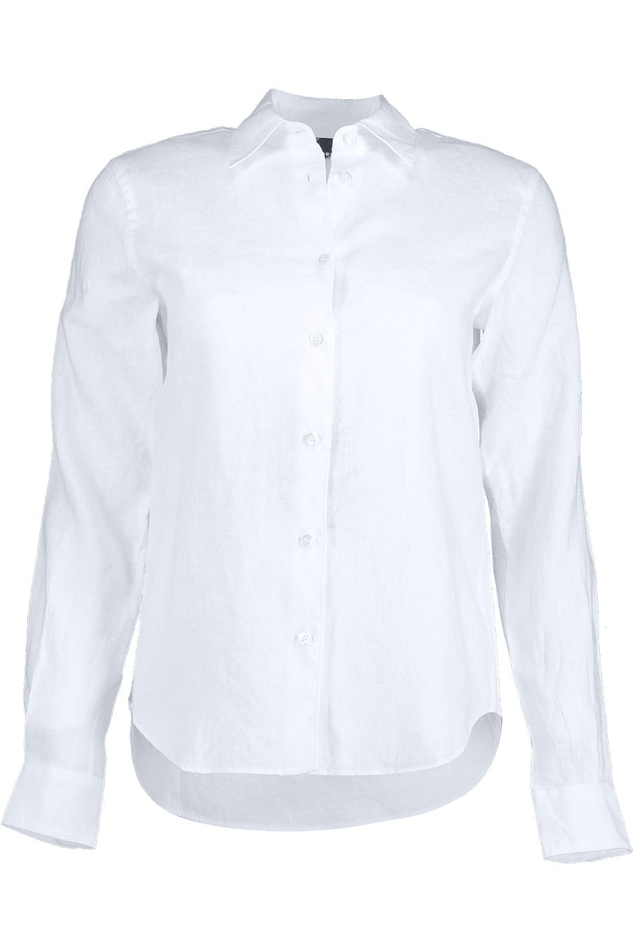 ASPESI-Long Sleeve Linen Blouse-