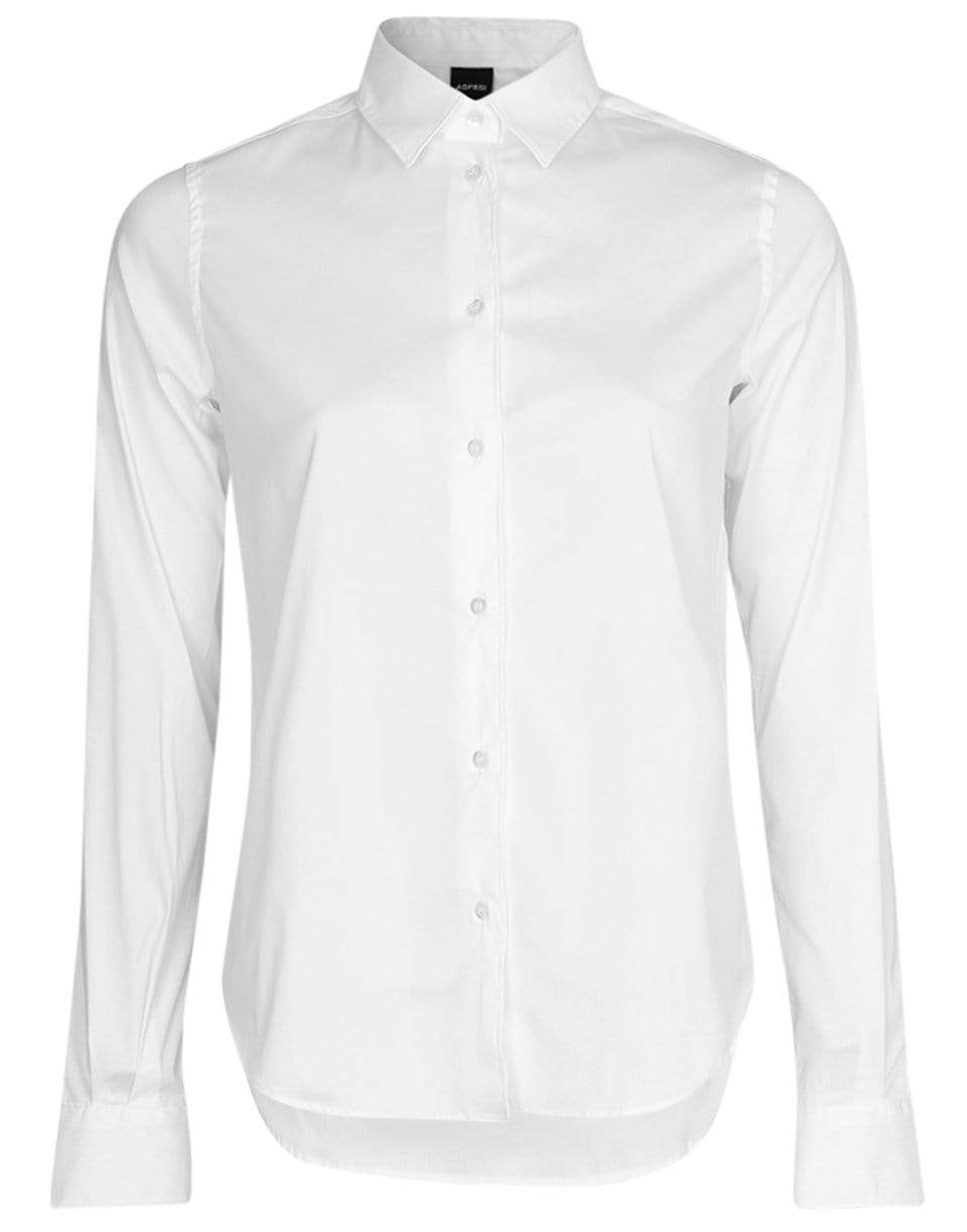 ASPESI-Classic Stretch Blouse-