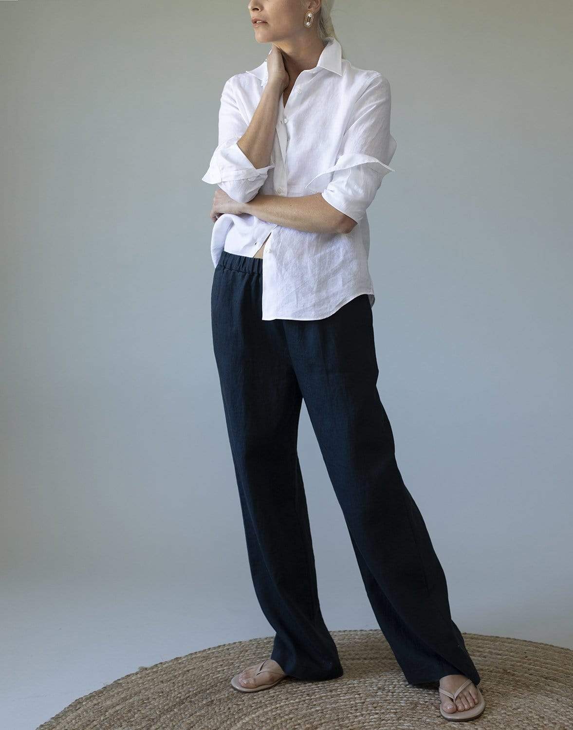 ASPESI-Camica Top - White-