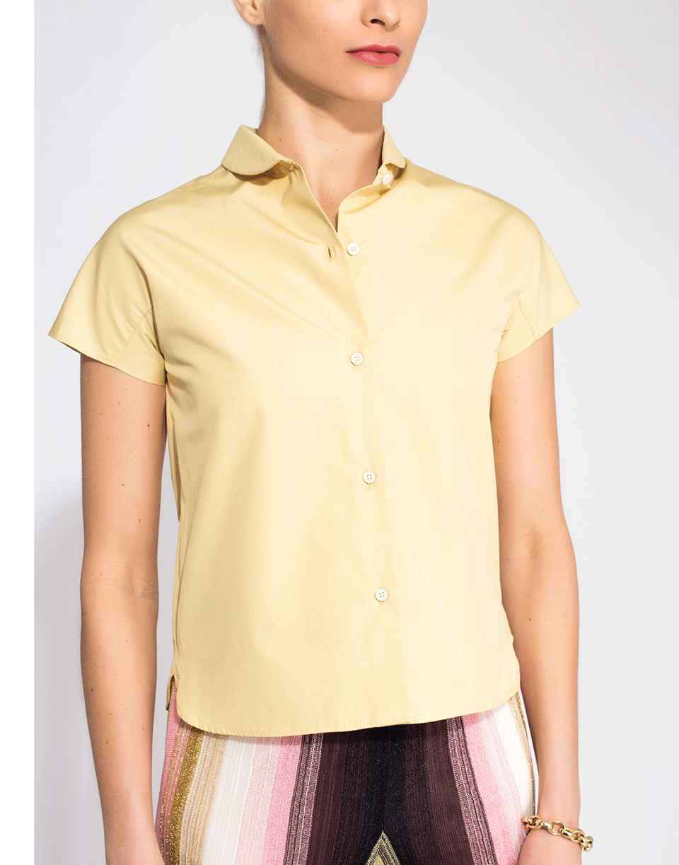ASPESI-Short Sleeve Button Up Shirt-