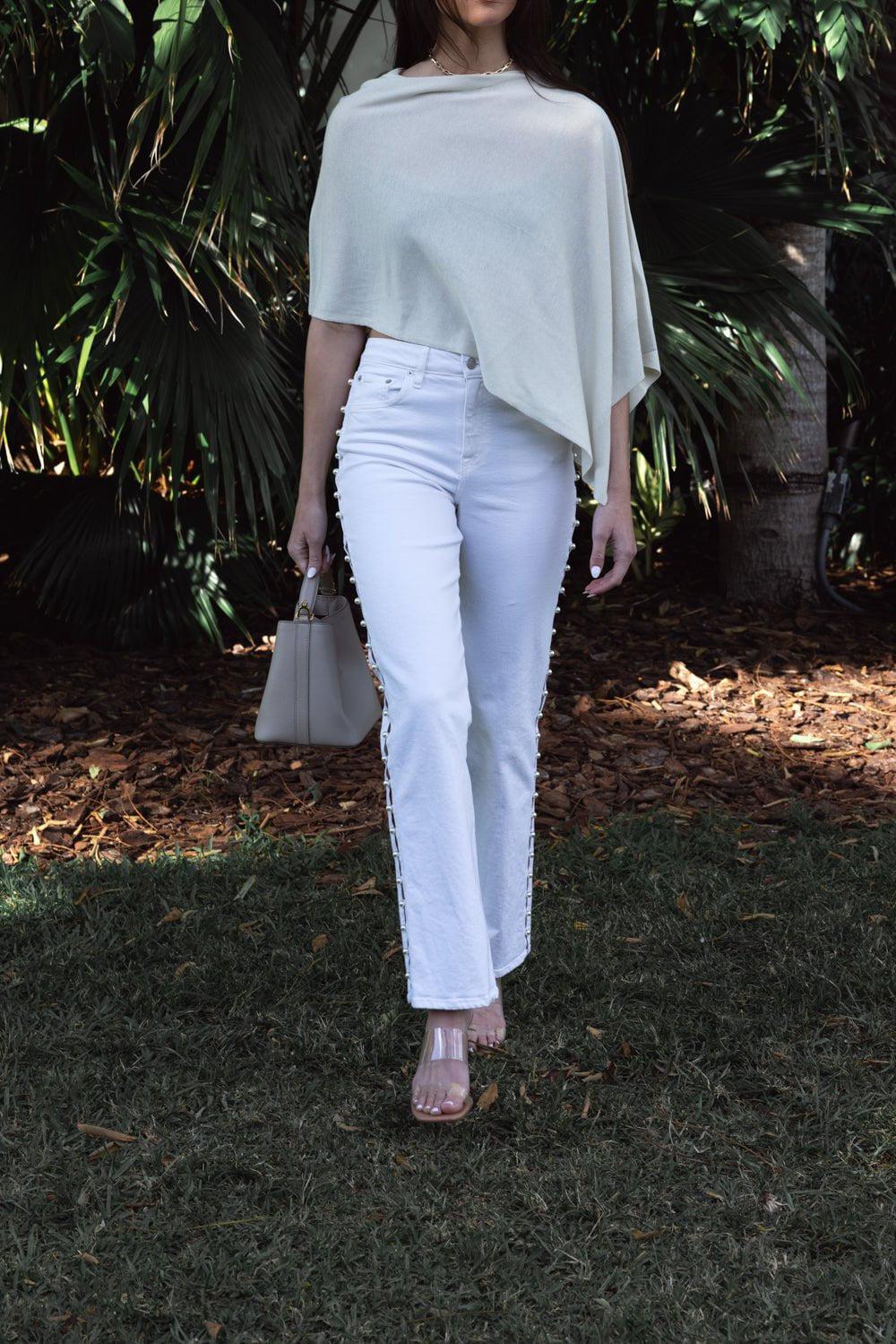 ASPESI-Poncho - Beige-BEIGE