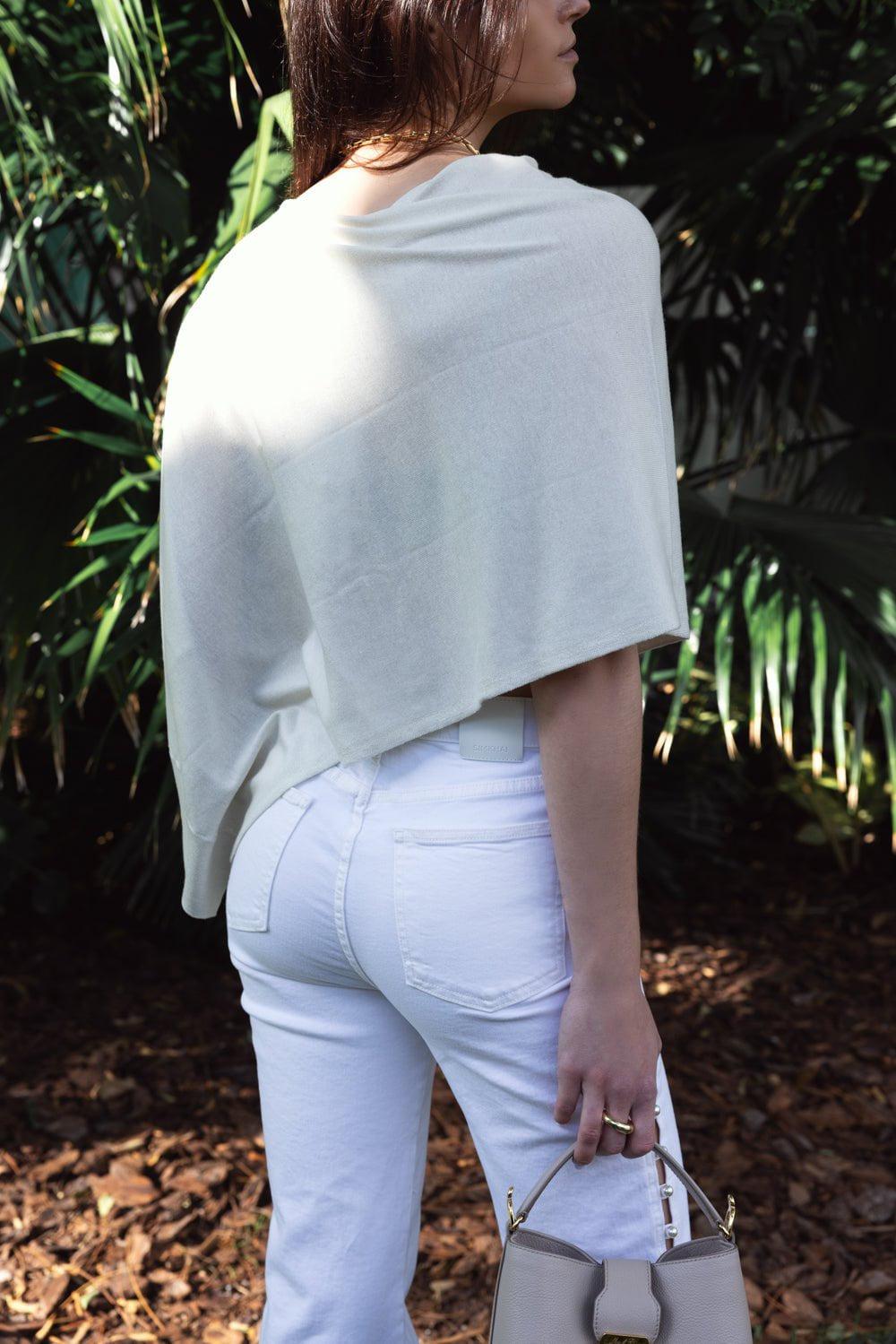 ASPESI-Poncho - Beige-BEIGE