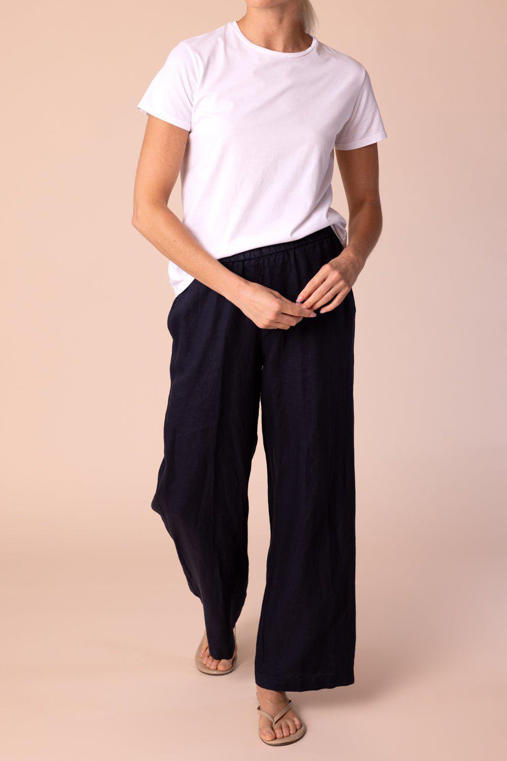 ASPESI-Crew Neck Tee - White-