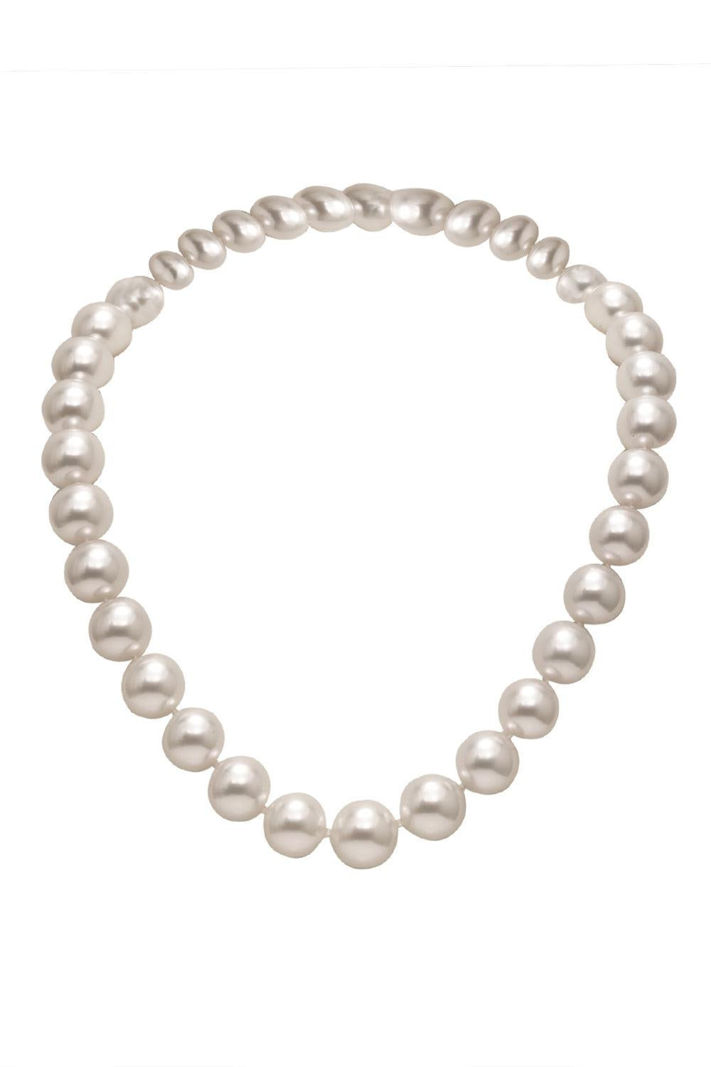Baroque White South Sea Strand-WHITE GOLD-18-JEWELRYFINE JEWELNECKLACE O-ASSAEL