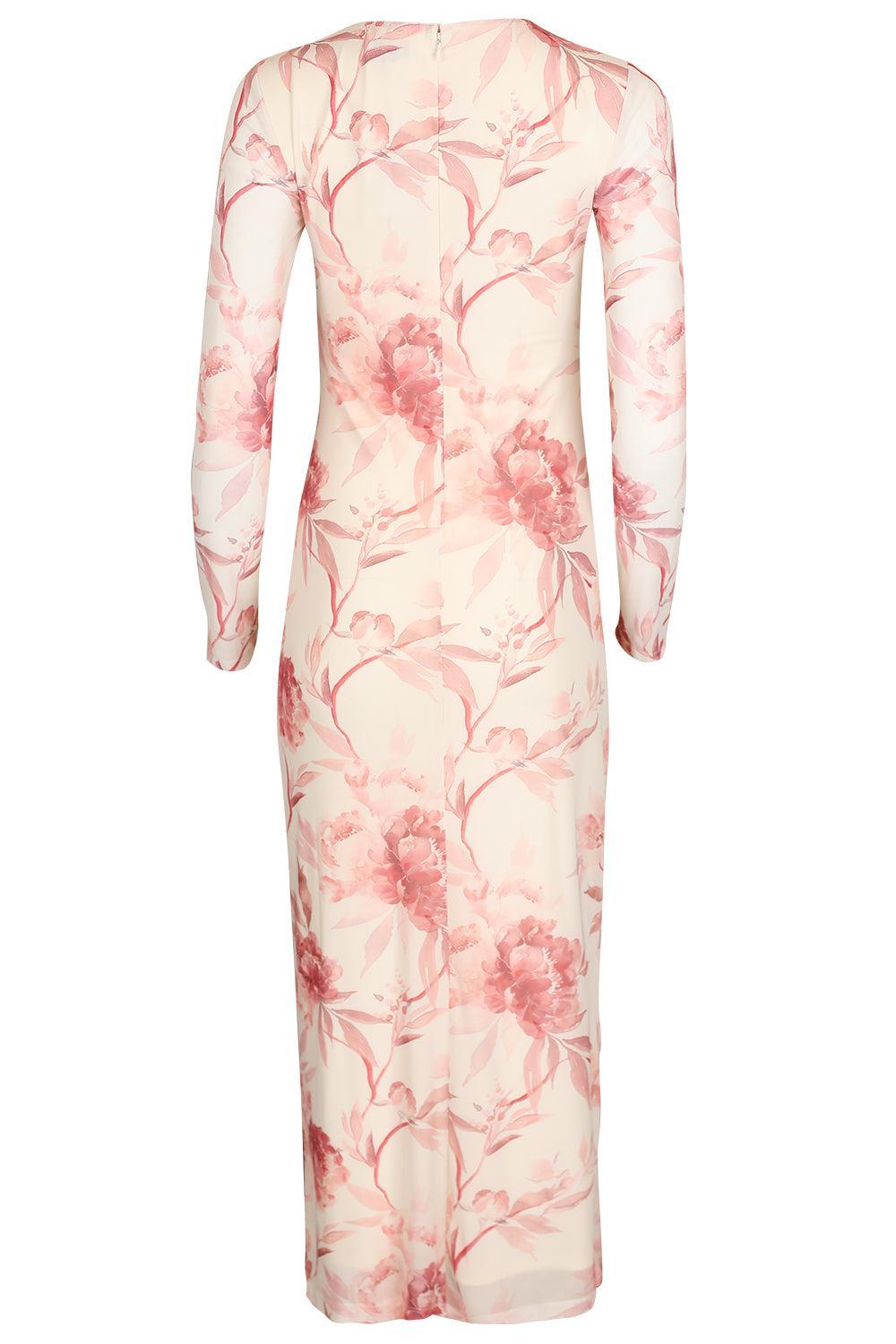 Ezli Long Dress-PINK-4-CLOTHINGDRESSCASUAL-ASTON STUDIO