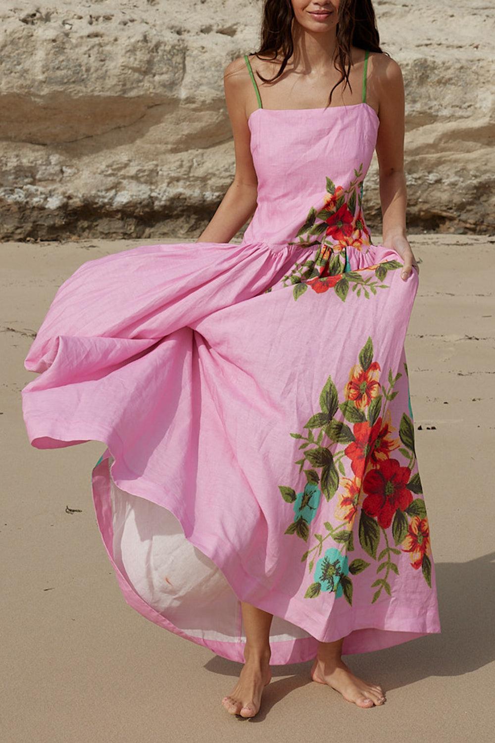 CORDELIA DRESS-SALMNBQT-4-CLOTHINGDRESSCASUAL-ASTON STUDIO